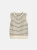 Bridget Striped Vest In Cotton sold by Alex Mill