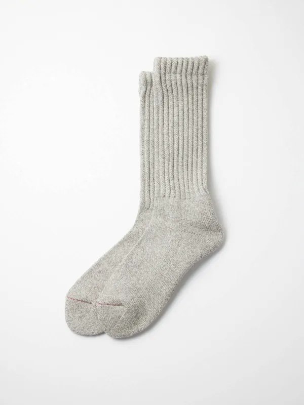 RoToTo Loose Pile Crew Socks sold by Alex Mill