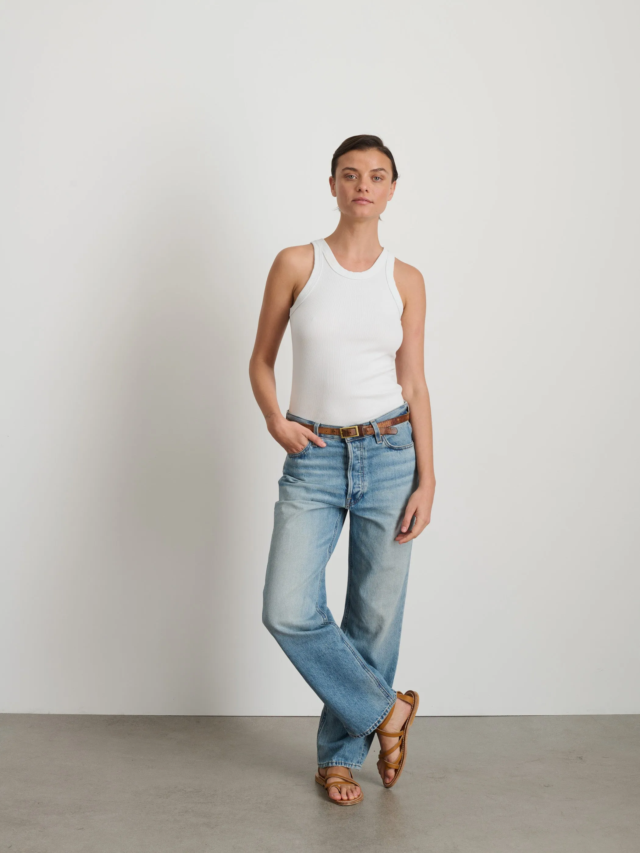 Everyday Rib Tank sold by Alex Mill product image thumbnail 3