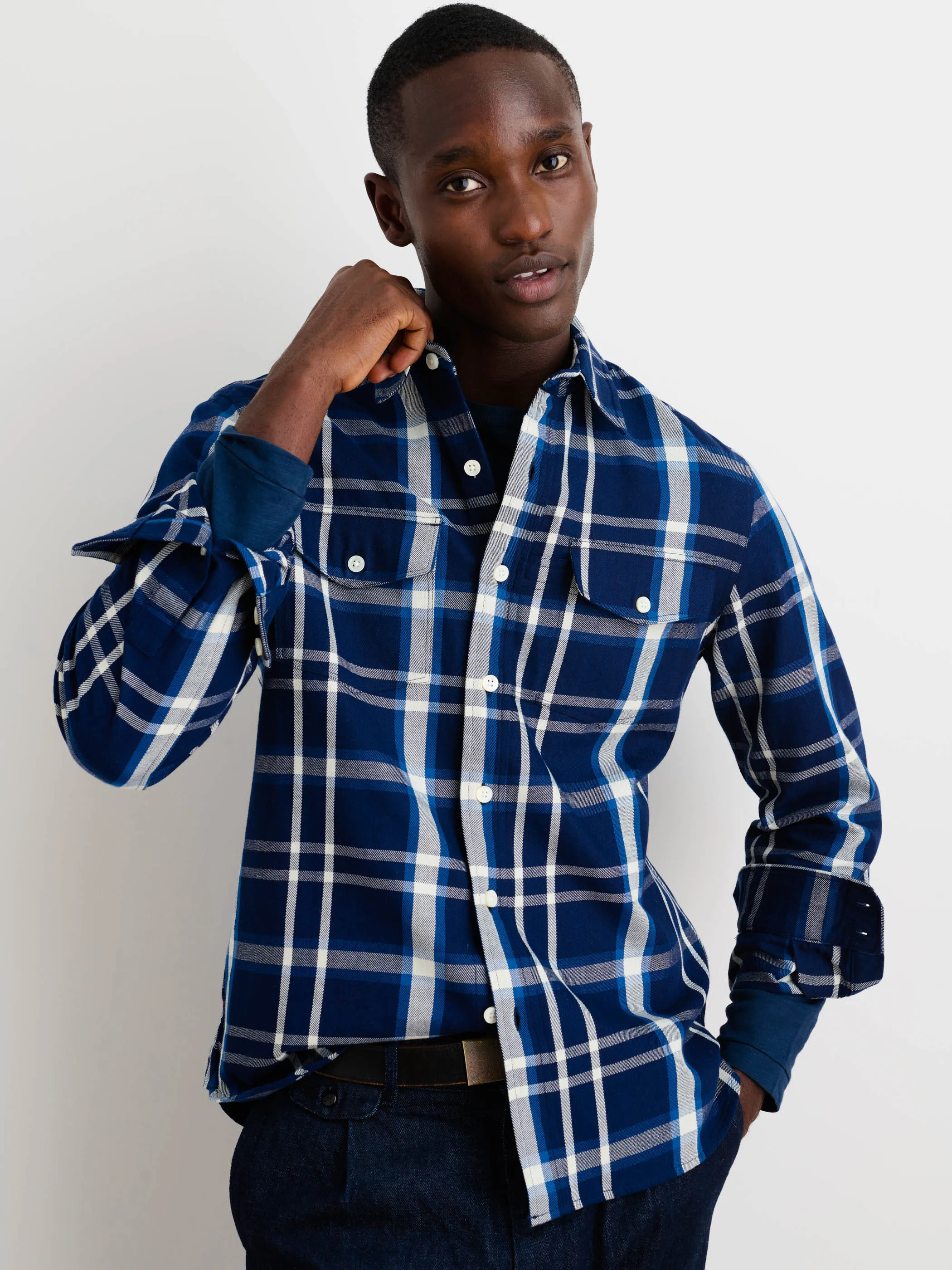 Flannel Chore Shirt sold by Alex Mill product image thumbnail 3