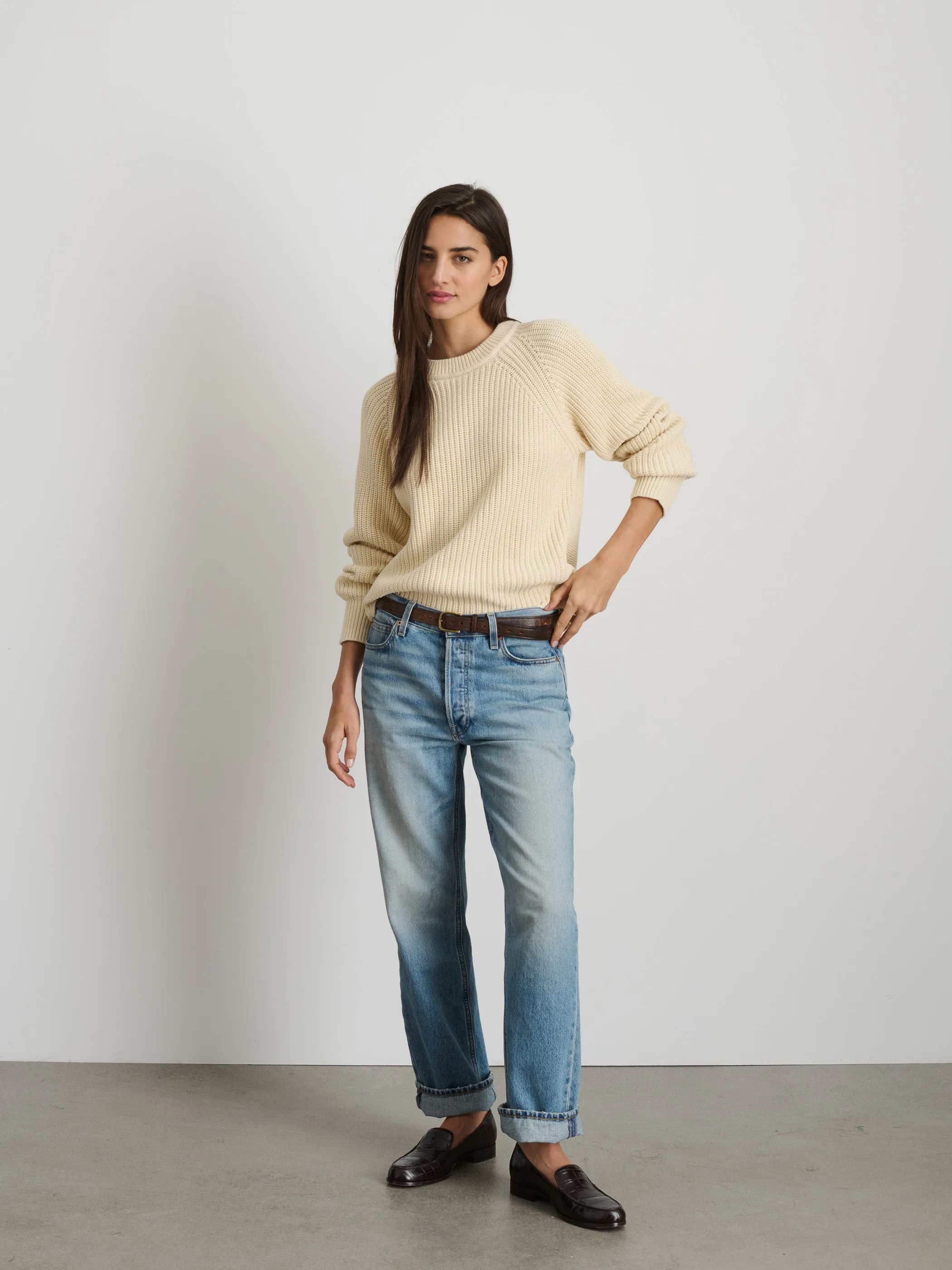 Amalie Pullover Sweater sold by Alex Mill product image thumbnail 3