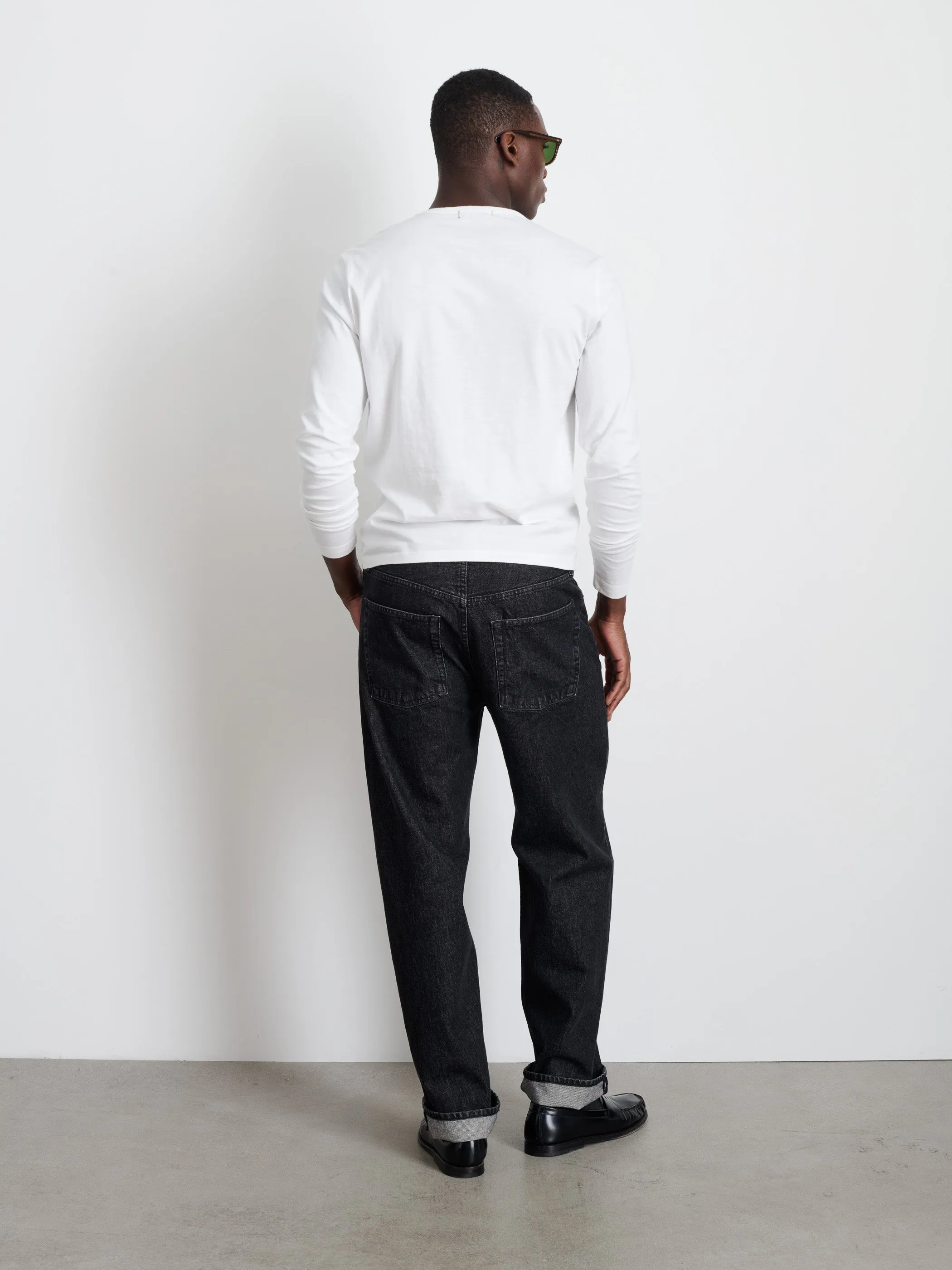 Standard Long-Sleeve T-Shirt In Slub Cotton sold by Alex Mill product image thumbnail 5