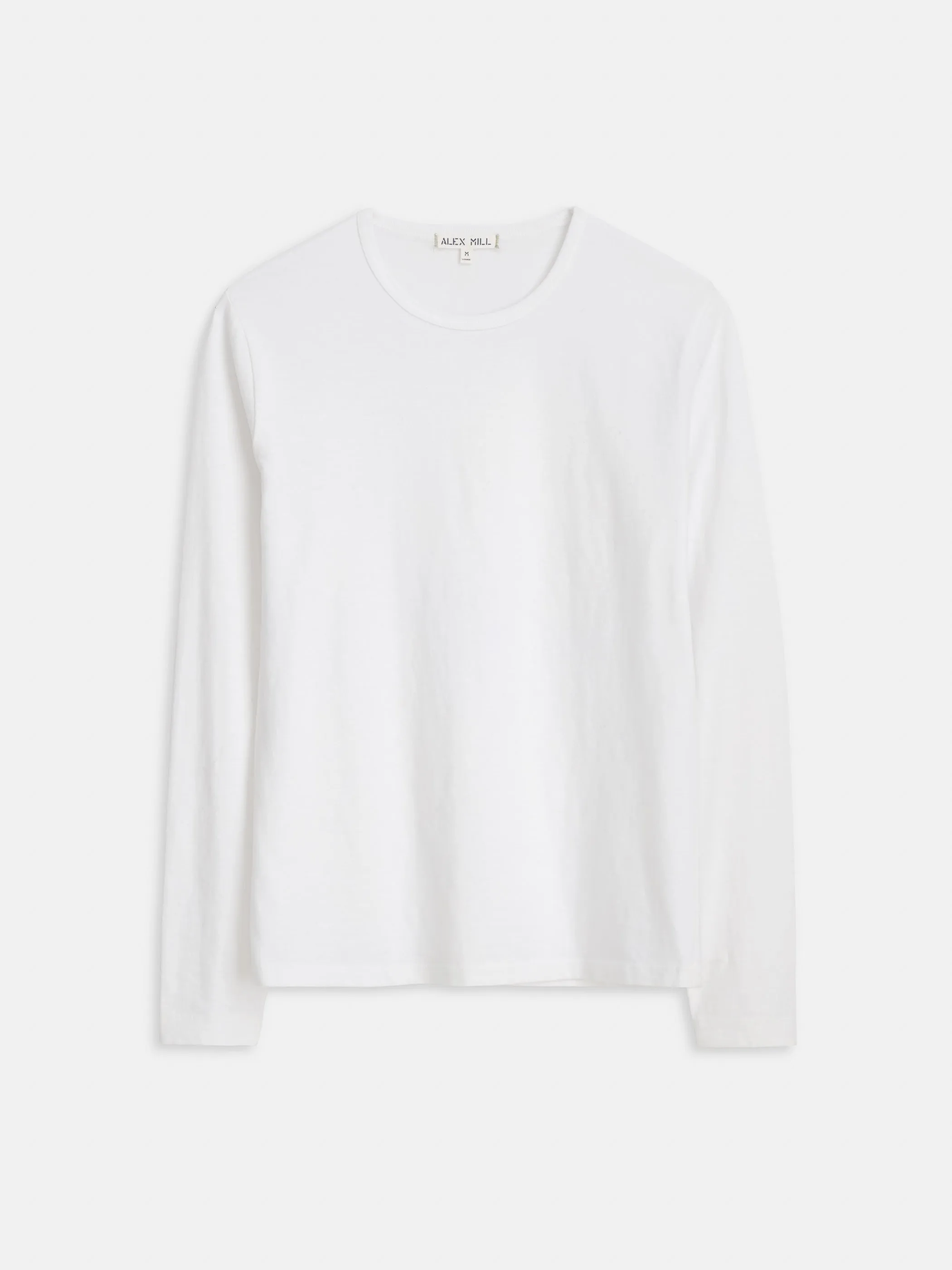 Standard Long-Sleeve T-Shirt In Slub Cotton sold by Alex Mill