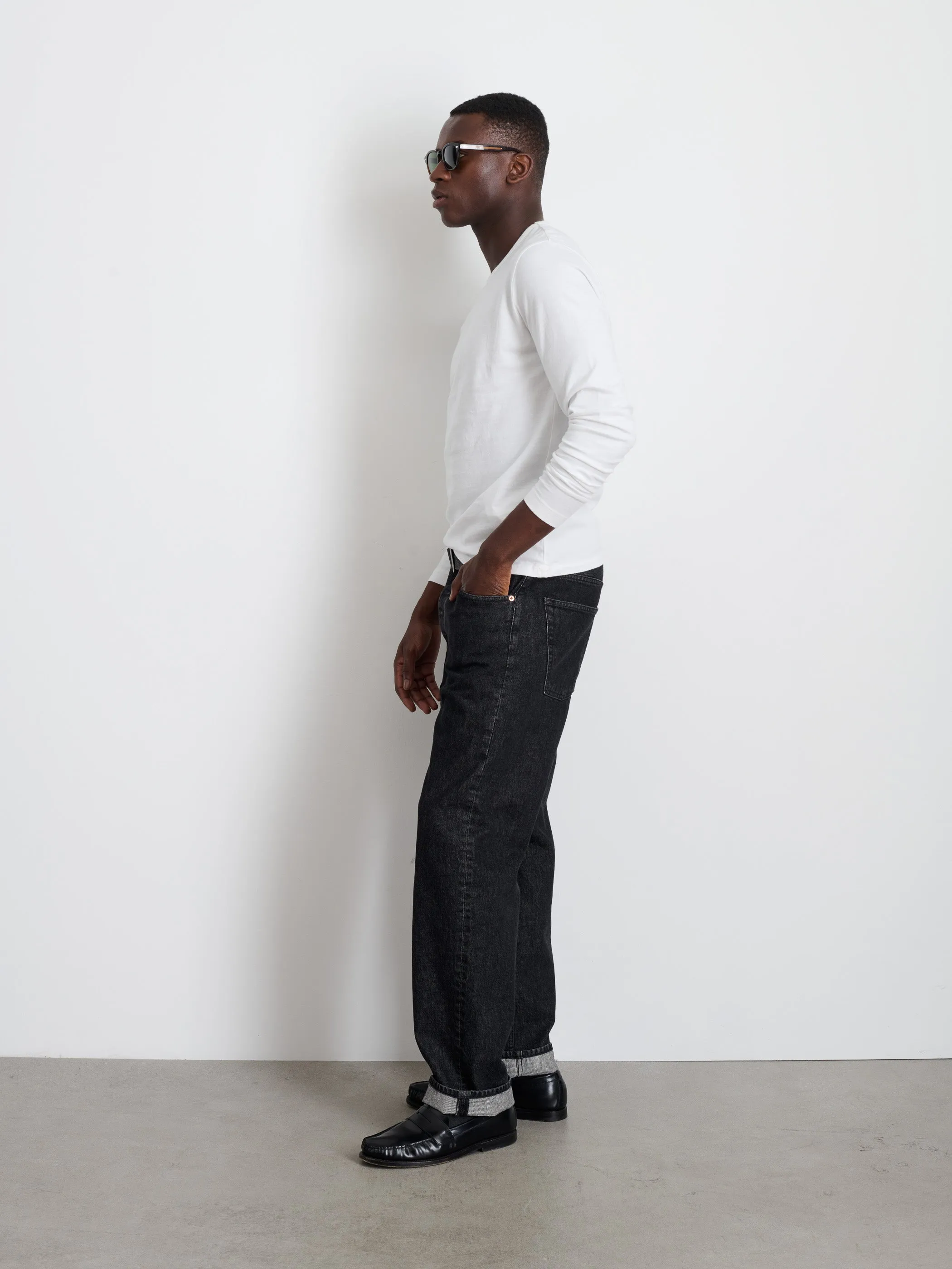 Standard Long-Sleeve T-Shirt In Slub Cotton sold by Alex Mill product image thumbnail 4