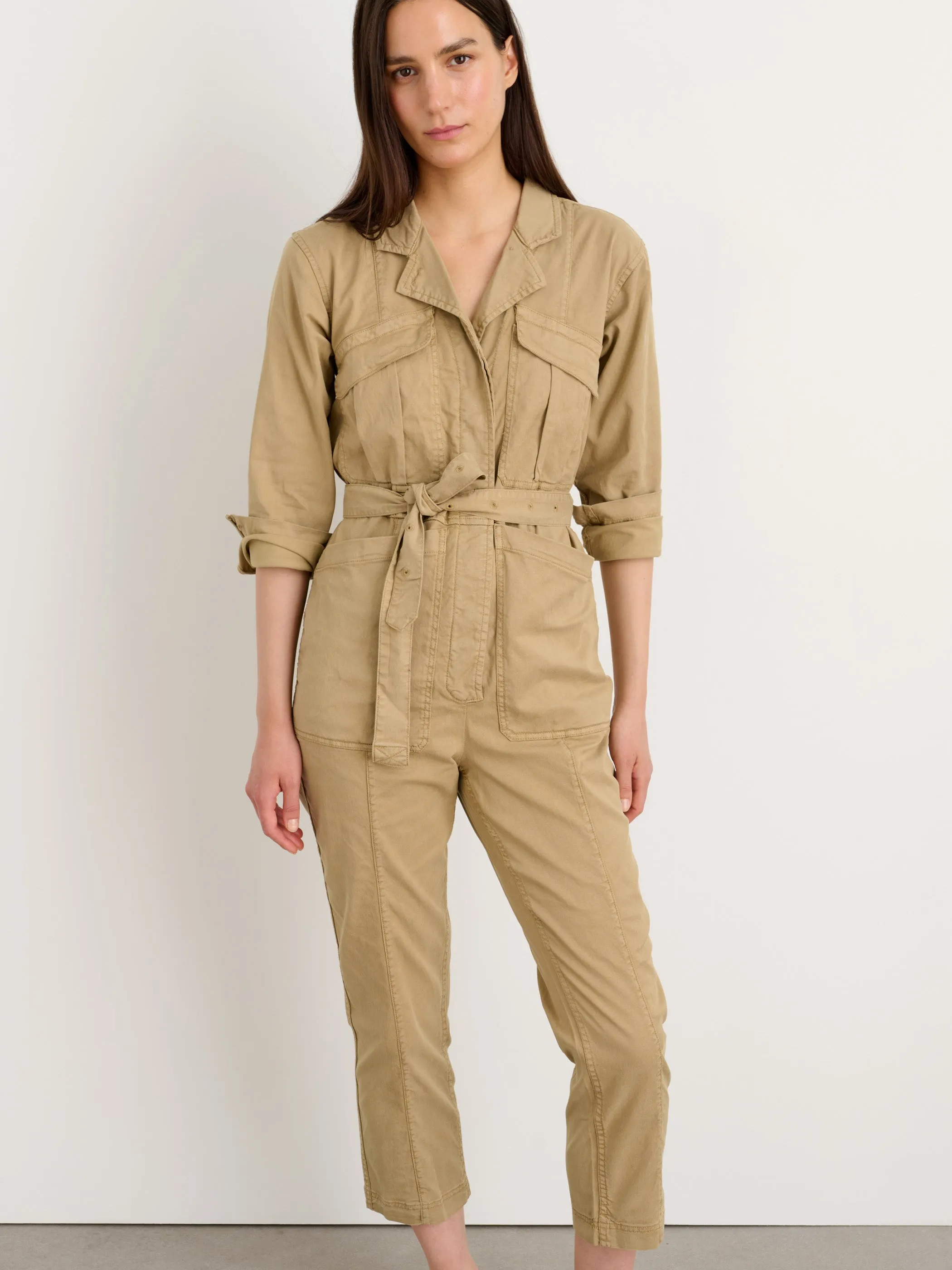 Expedition Jumpsuit in Washed Twill sold by Alex Mill product image thumbnail 3