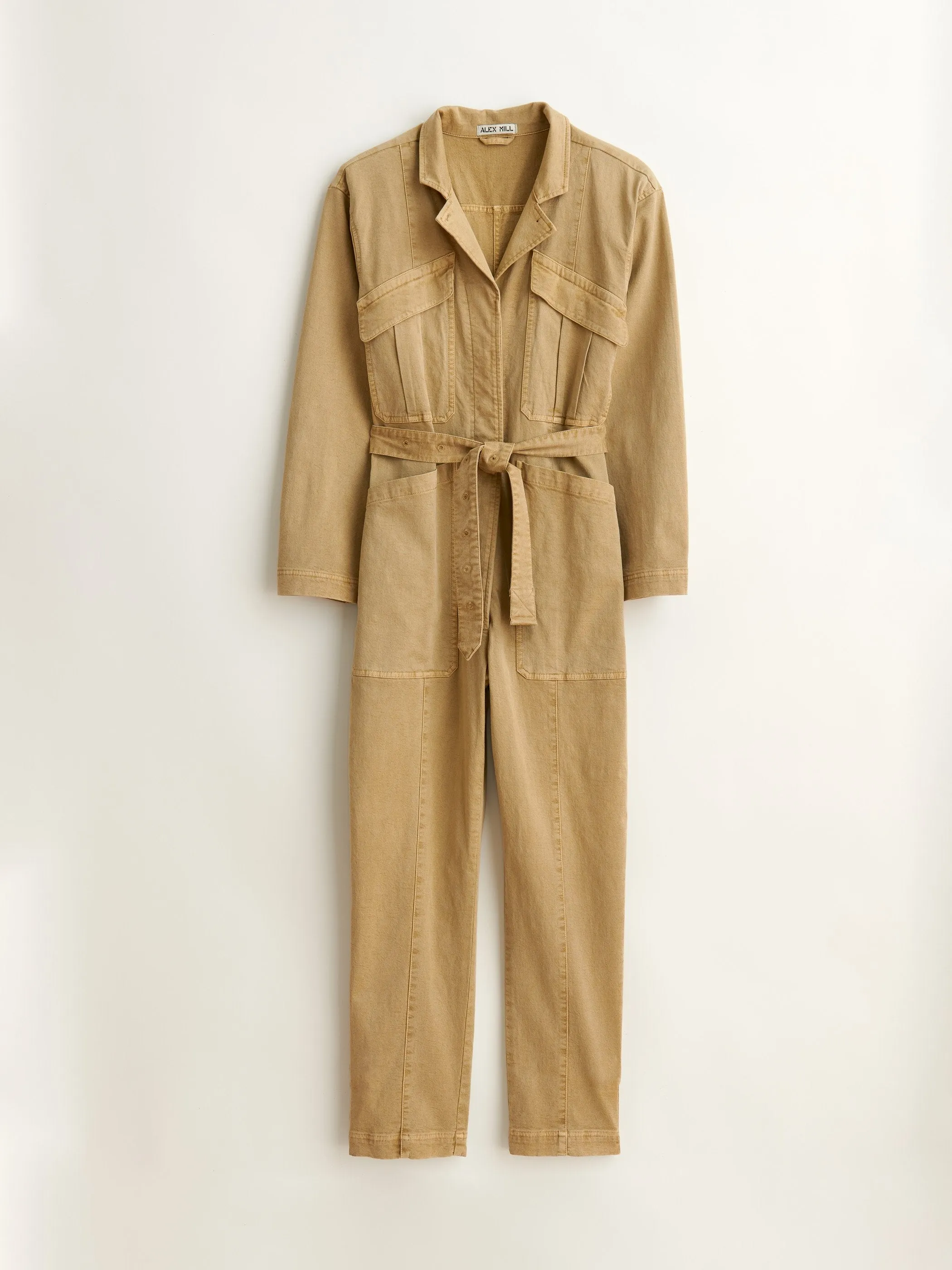 Expedition Jumpsuit in Washed Twill sold by Alex Mill