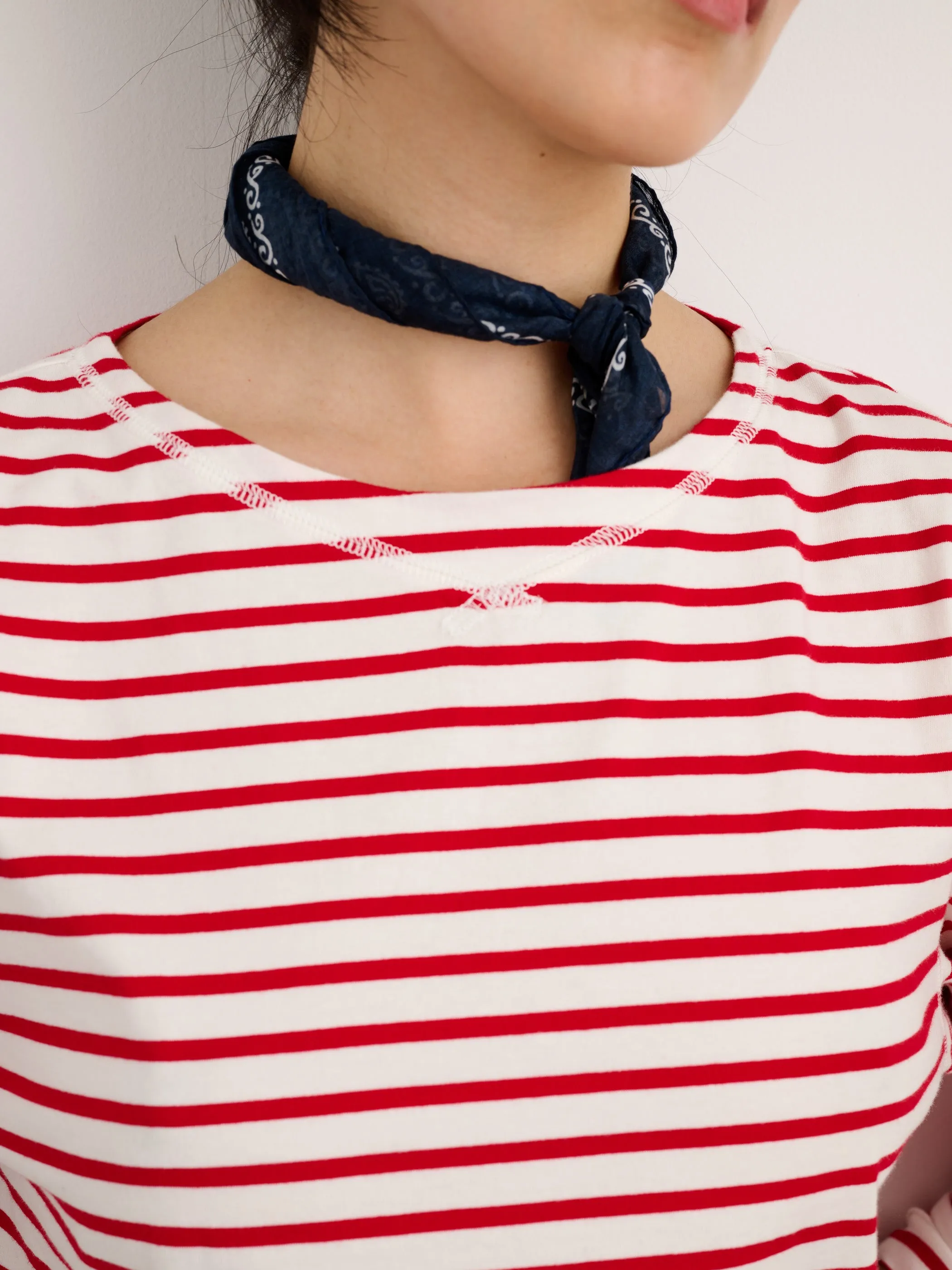 Beachside Tee in Stripe sold by Alex Mill product image thumbnail 4