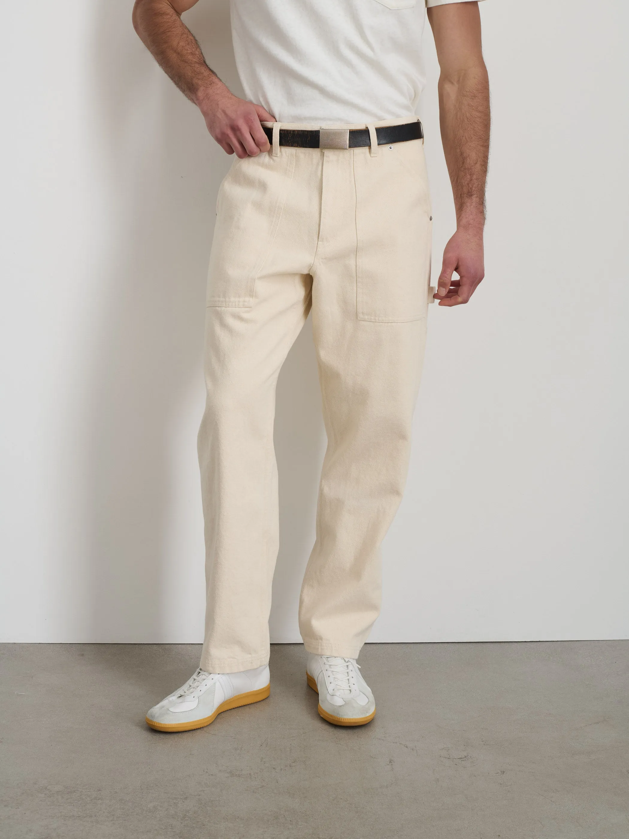Painter Pant in Recycled Denim sold by Alex Mill product image thumbnail 5