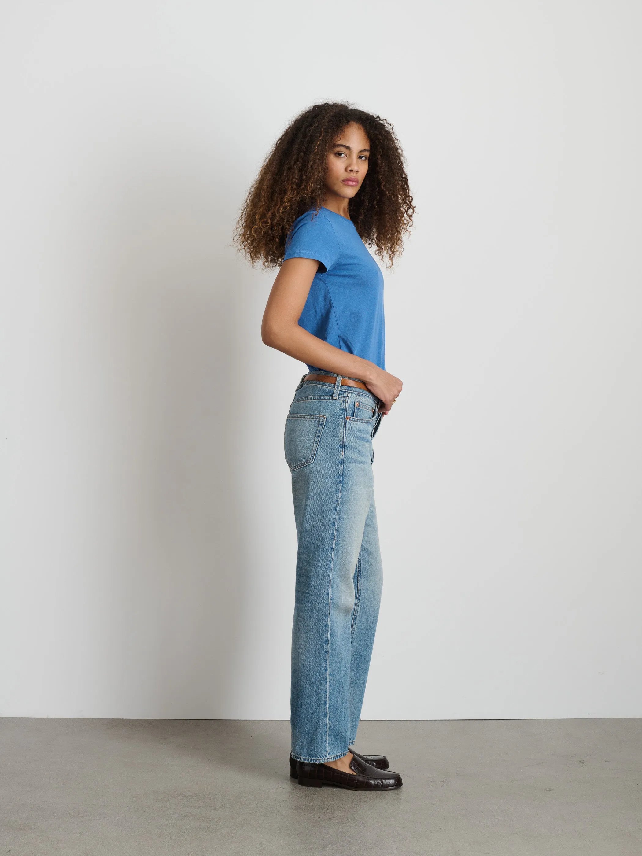 Prospect Tee in Cotton Jersey sold by Alex Mill product image thumbnail 4