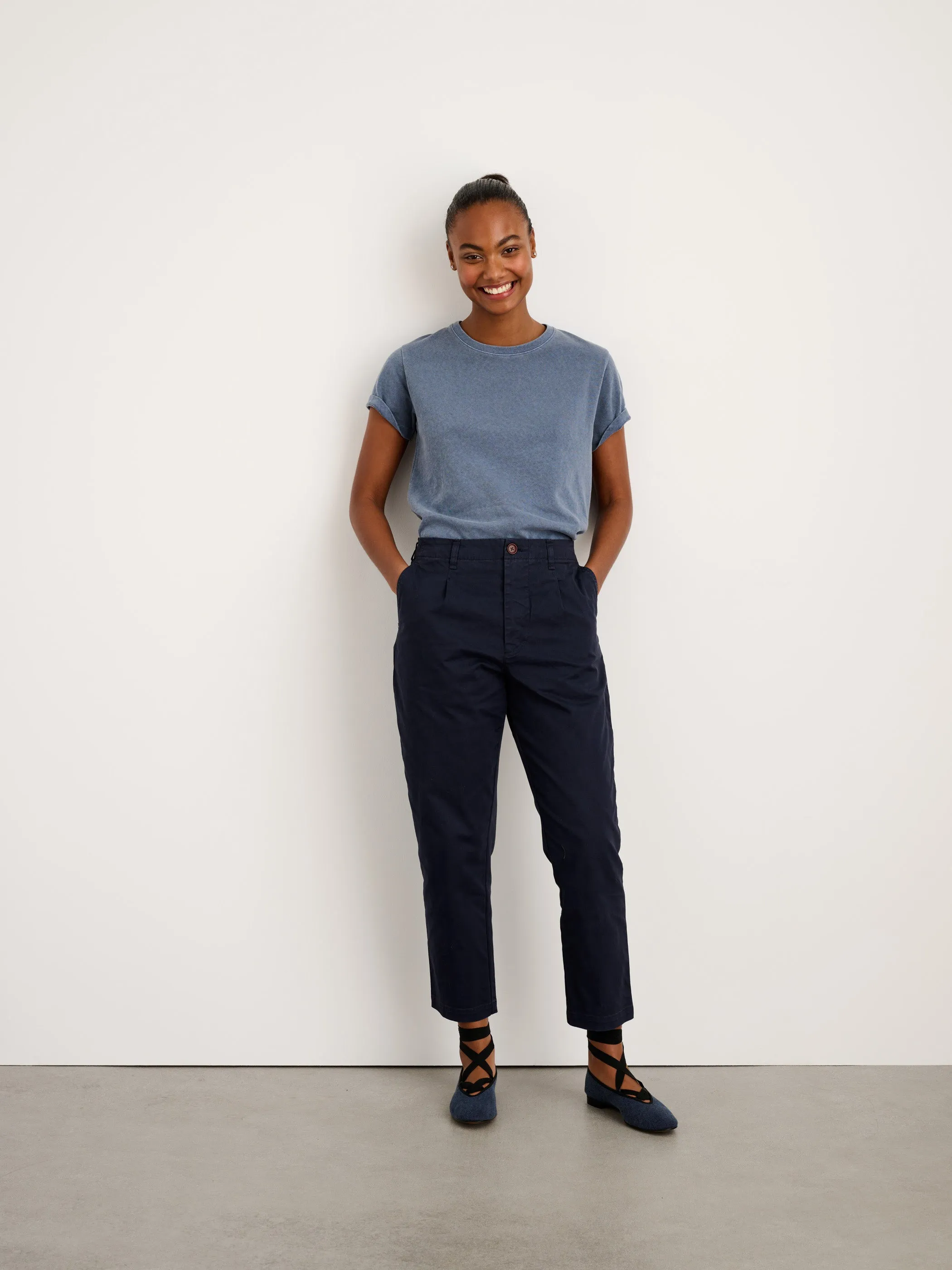 Scout Crewneck Tee in Vintage Wash sold by Alex Mill product image thumbnail 3