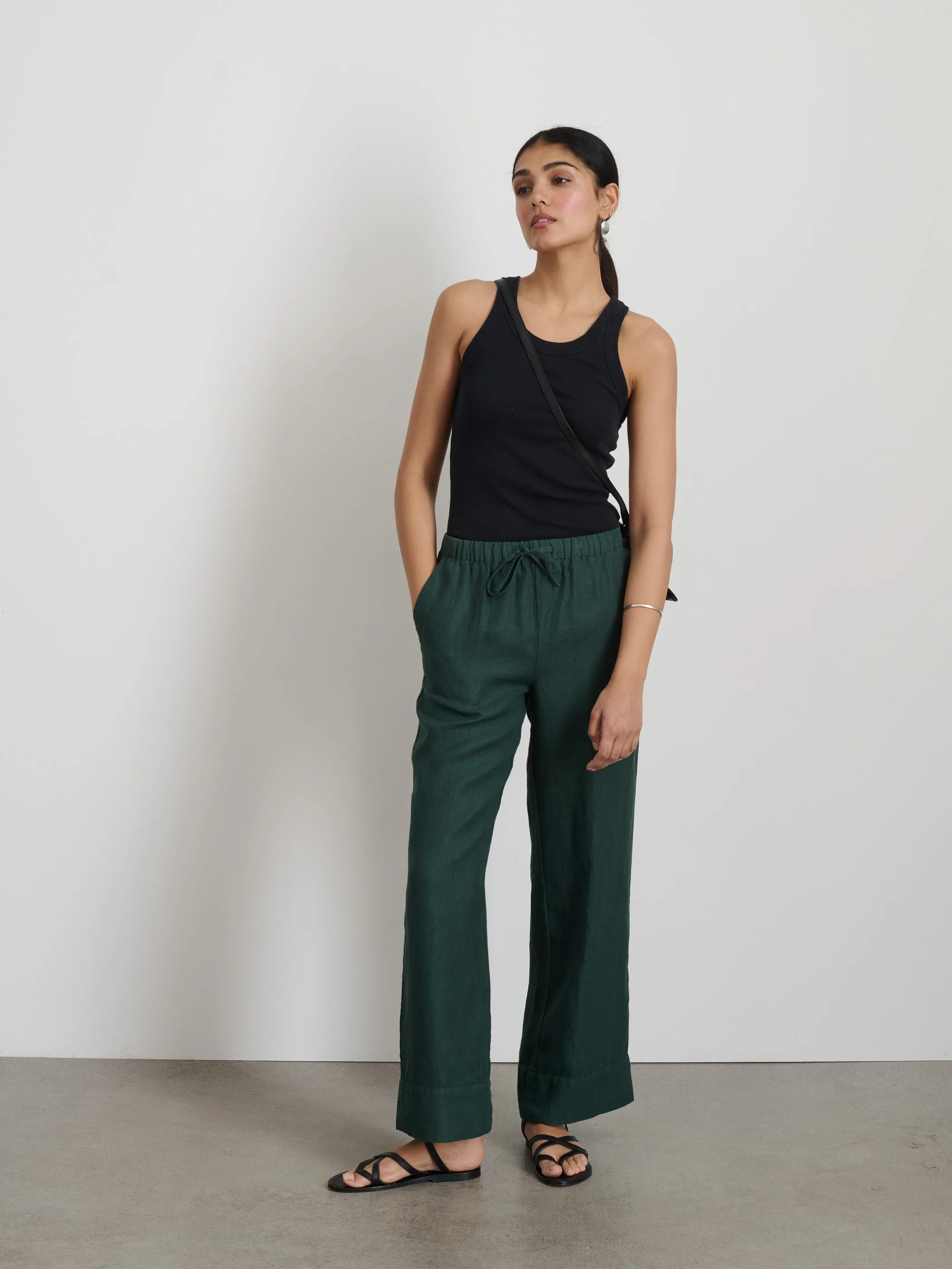 Riley Pant In Linen sold by Alex Mill product image thumbnail 2