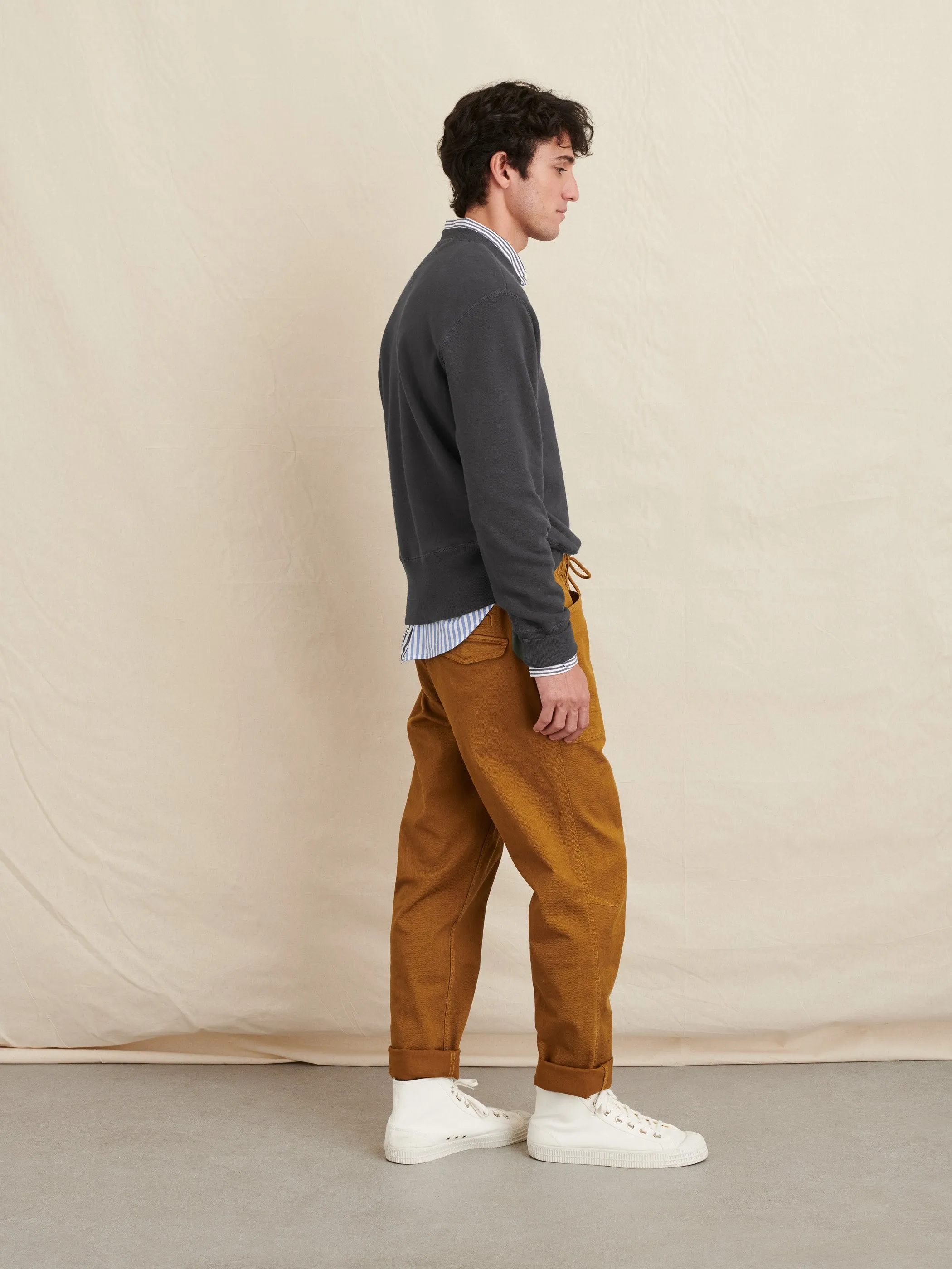 Garment Dyed Crewneck Sweatshirt sold by Alex Mill product image thumbnail 4