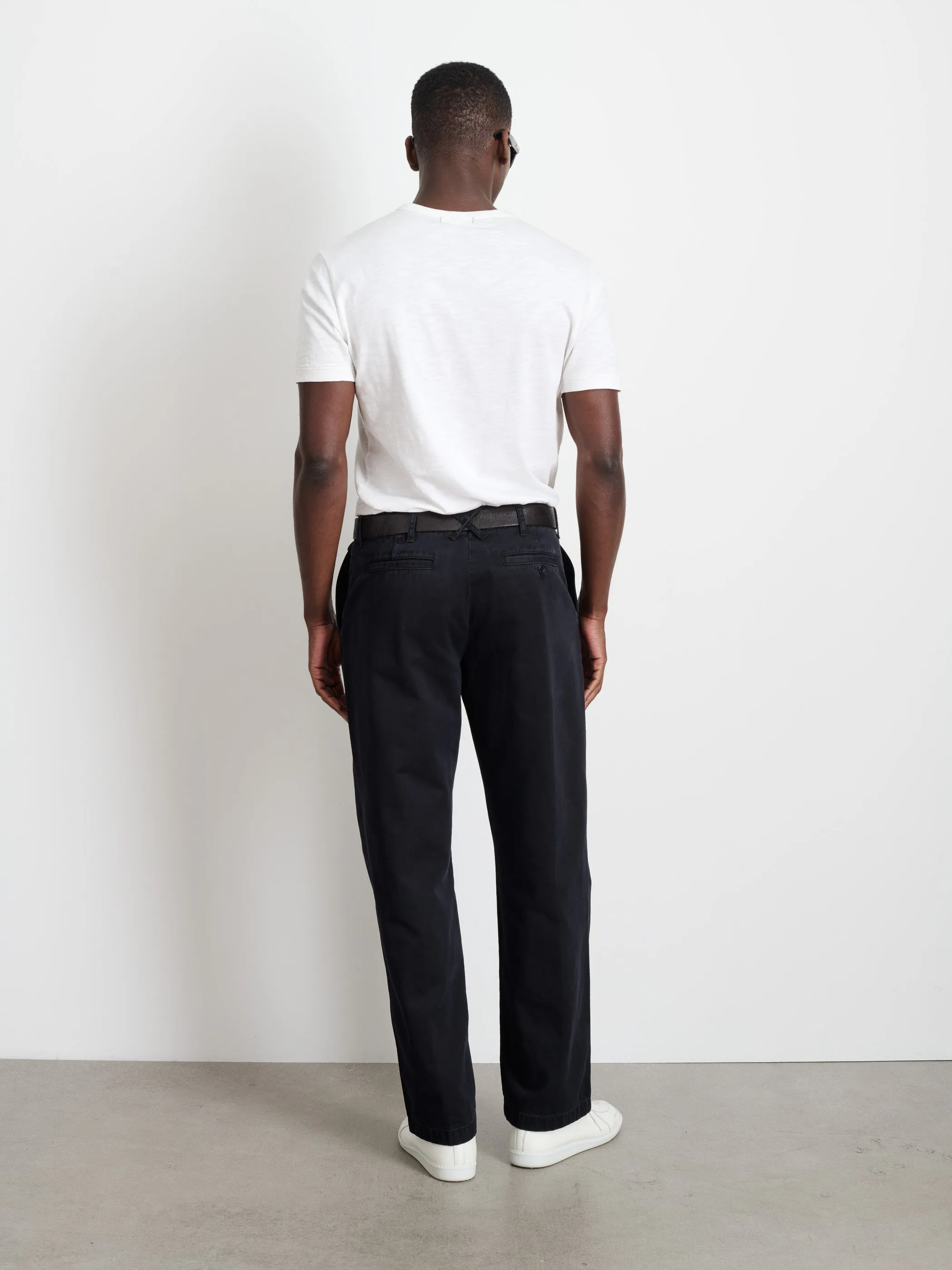 Long Inseam Straight Leg Pant in Vintage Washed Chino sold by Alex Mill product image thumbnail 5