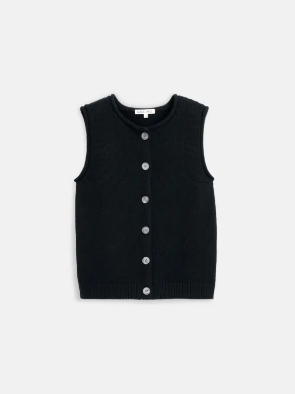 Bridget Vest in Cotton sold by Alex Mill