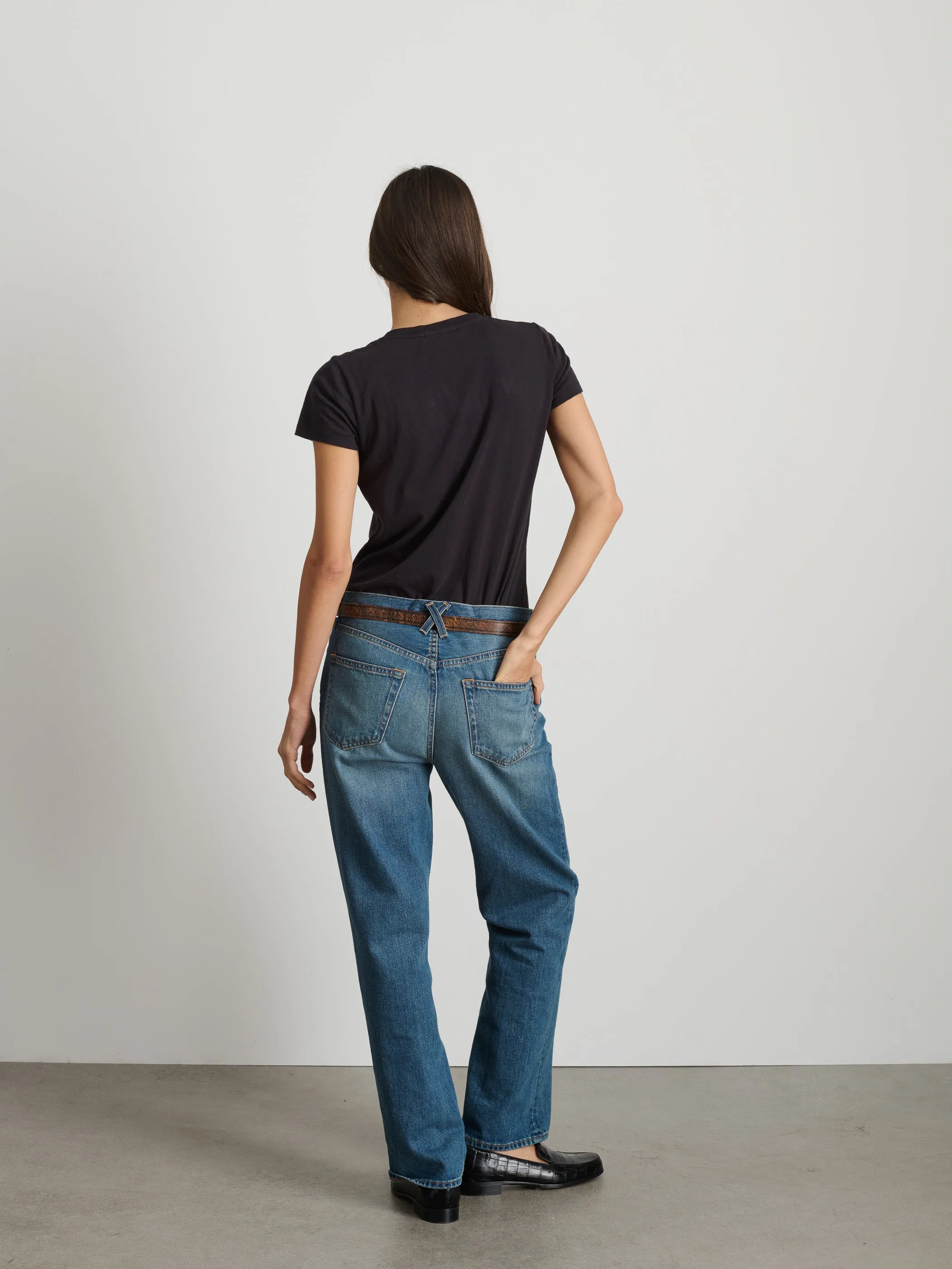 Prospect Tee in Cotton Jersey sold by Alex Mill product image thumbnail 5