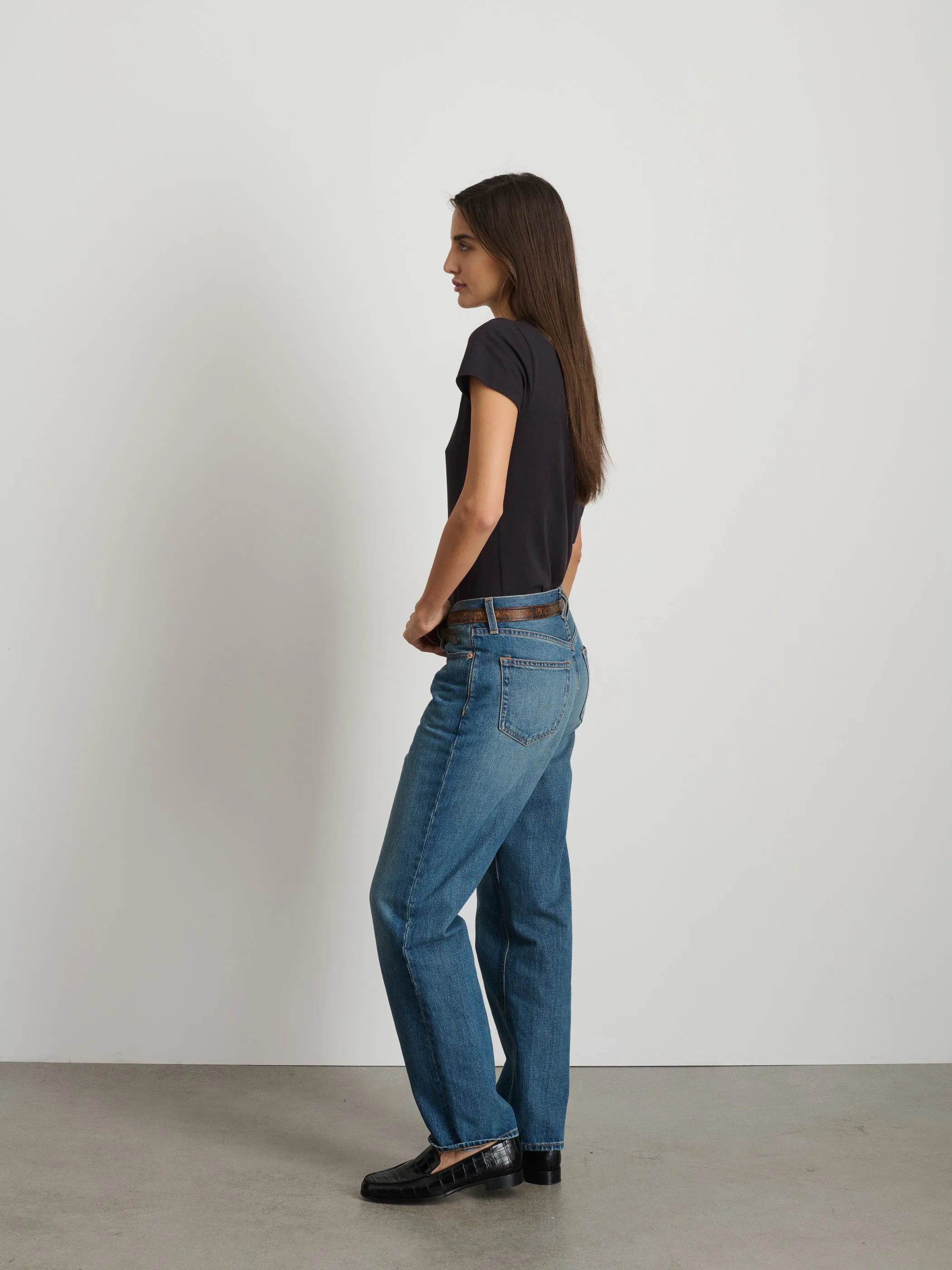 Prospect Tee in Cotton Jersey sold by Alex Mill product image thumbnail 4