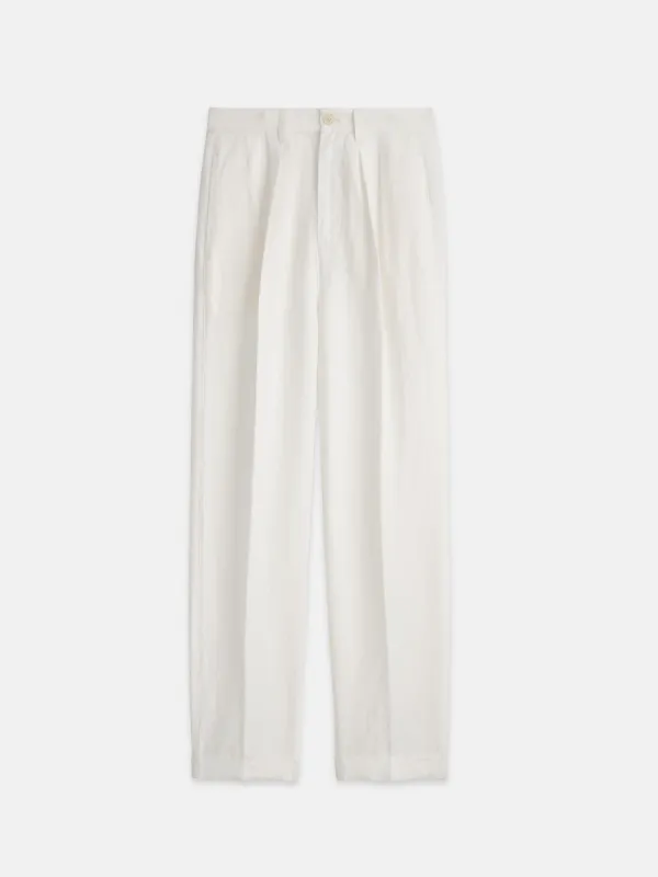 Double Pleat Pant in Twill sold by Alex Mill