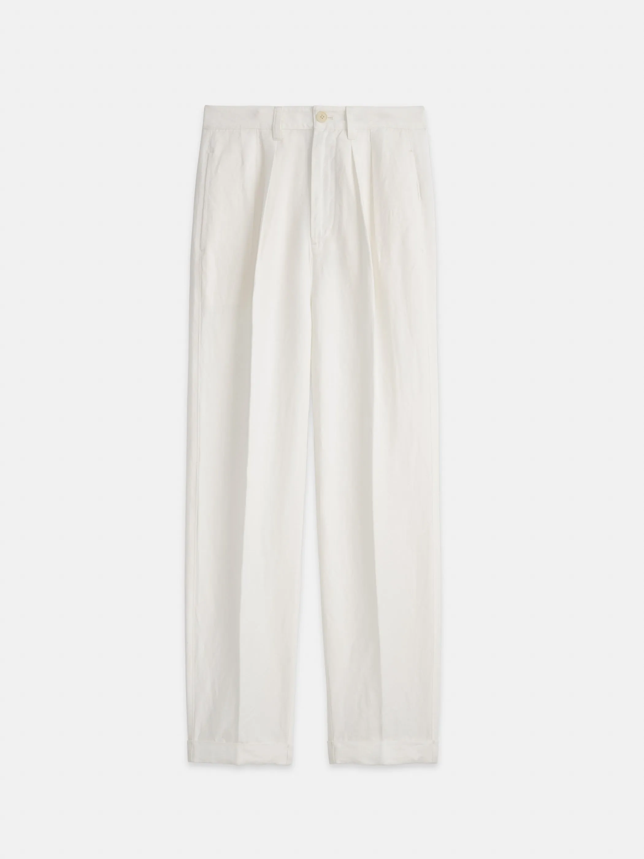 Double Pleat Pant in Twill sold by Alex Mill