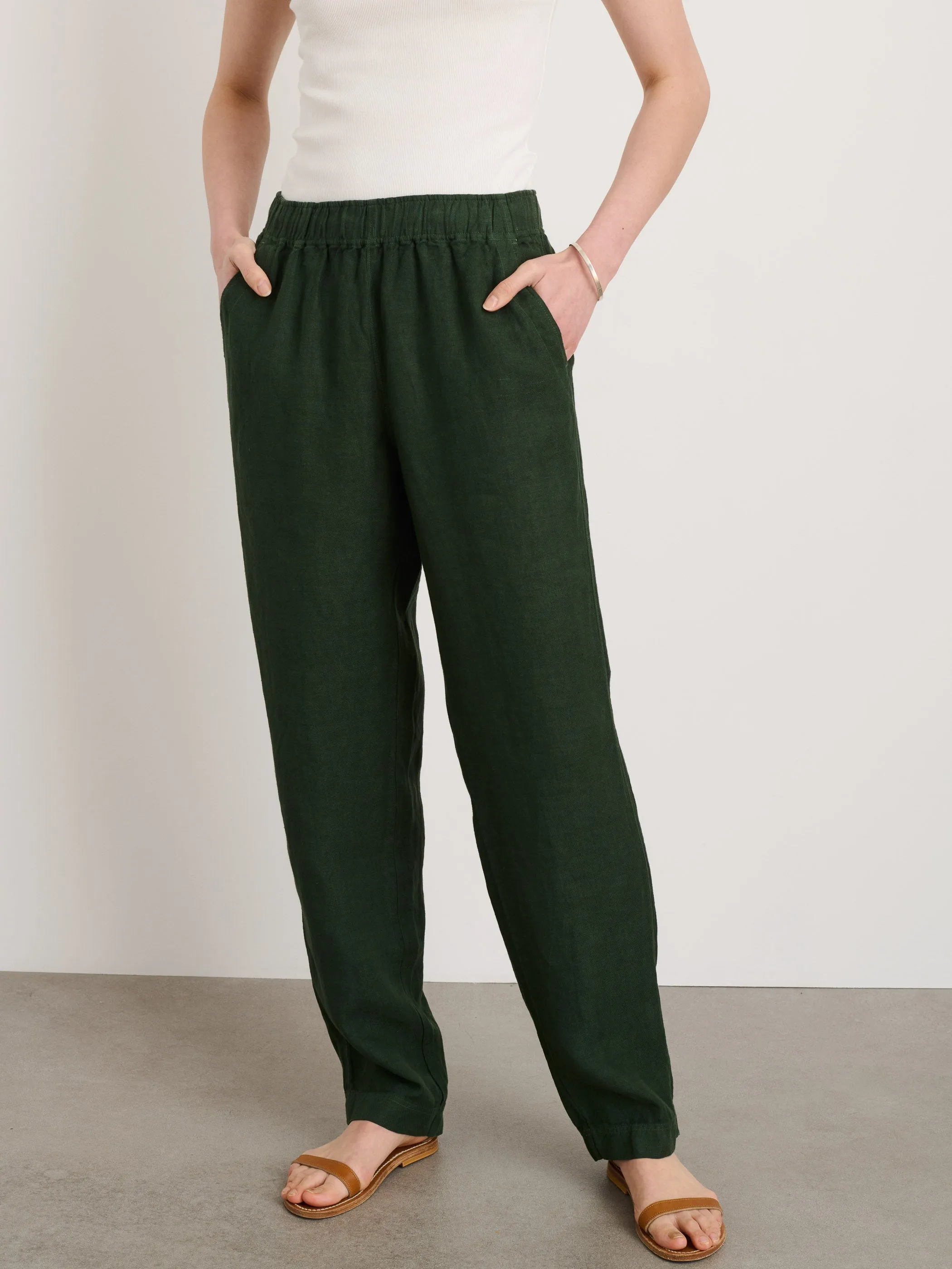 Angelina Pant in Linen sold by Alex Mill product image thumbnail 3