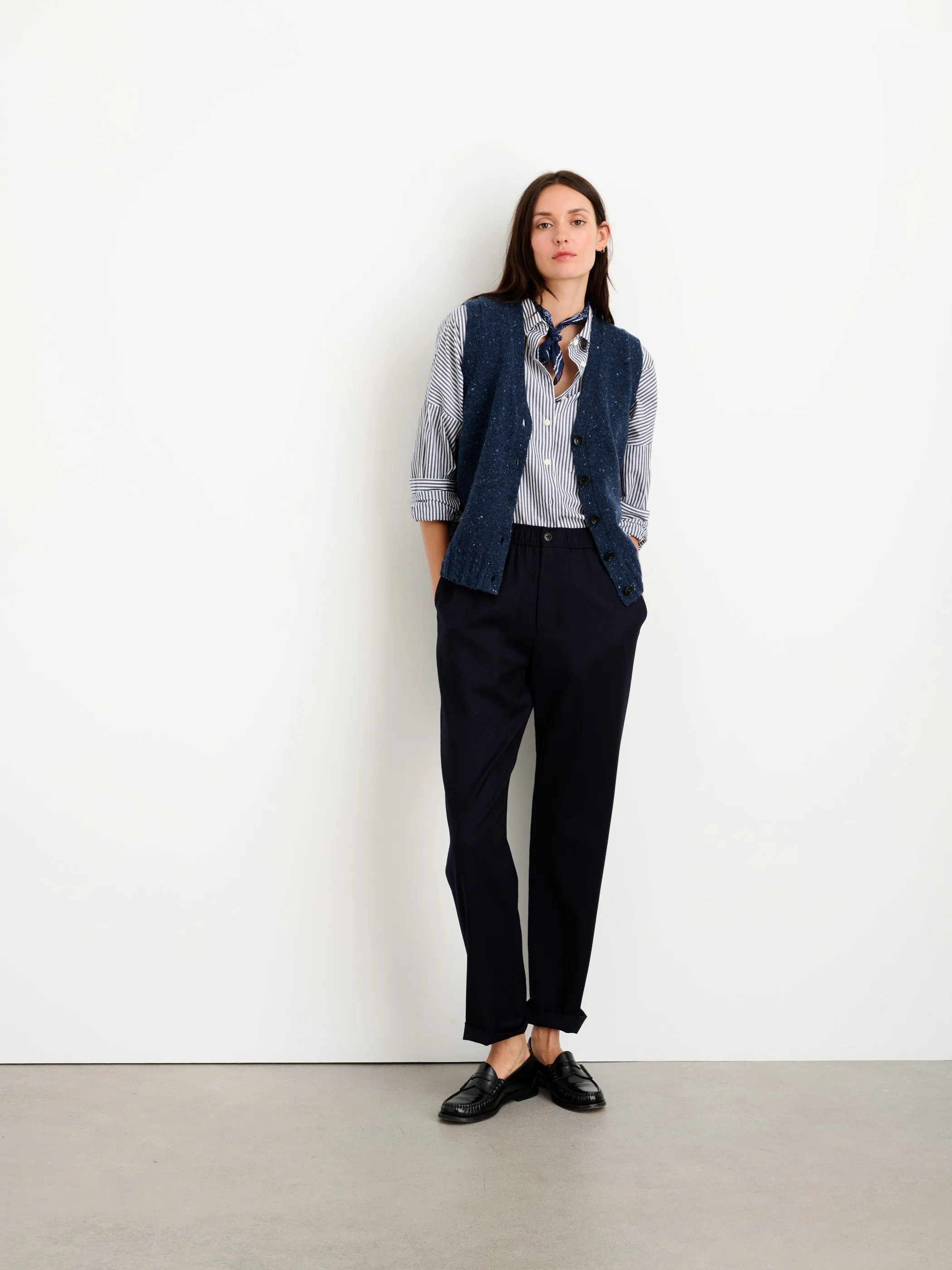 Pull On Trouser In Wool sold by Alex Mill product image thumbnail 2