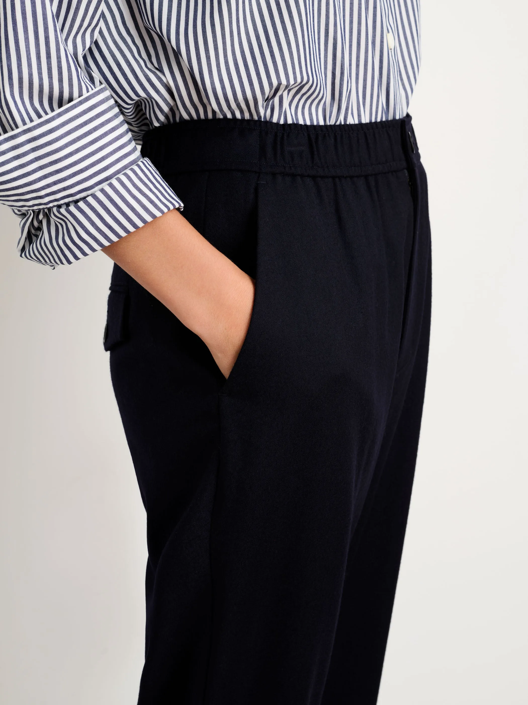 Pull On Trouser In Wool sold by Alex Mill product image thumbnail 5