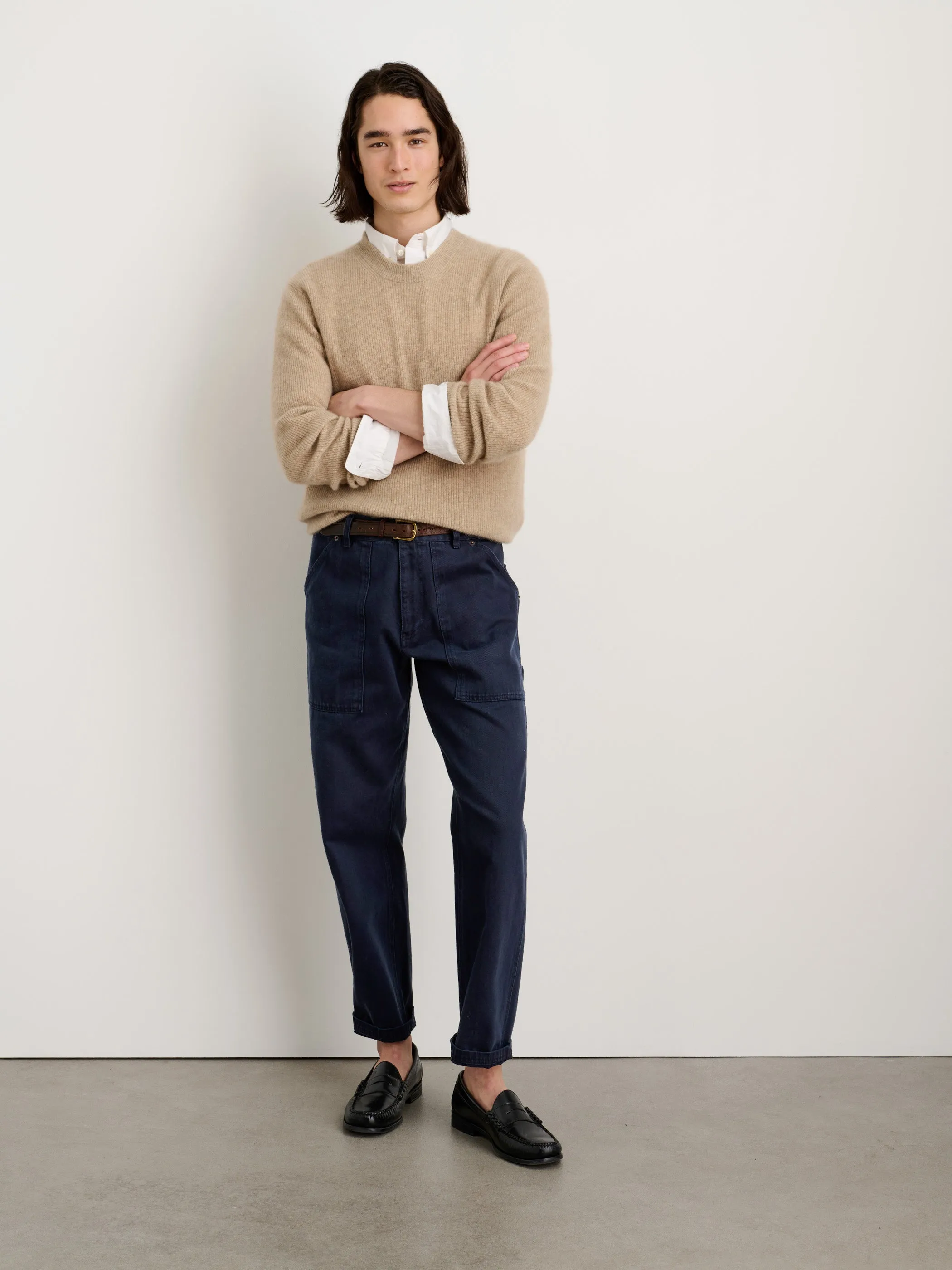 Painter Pant in Recycled Denim sold by Alex Mill product image thumbnail 2