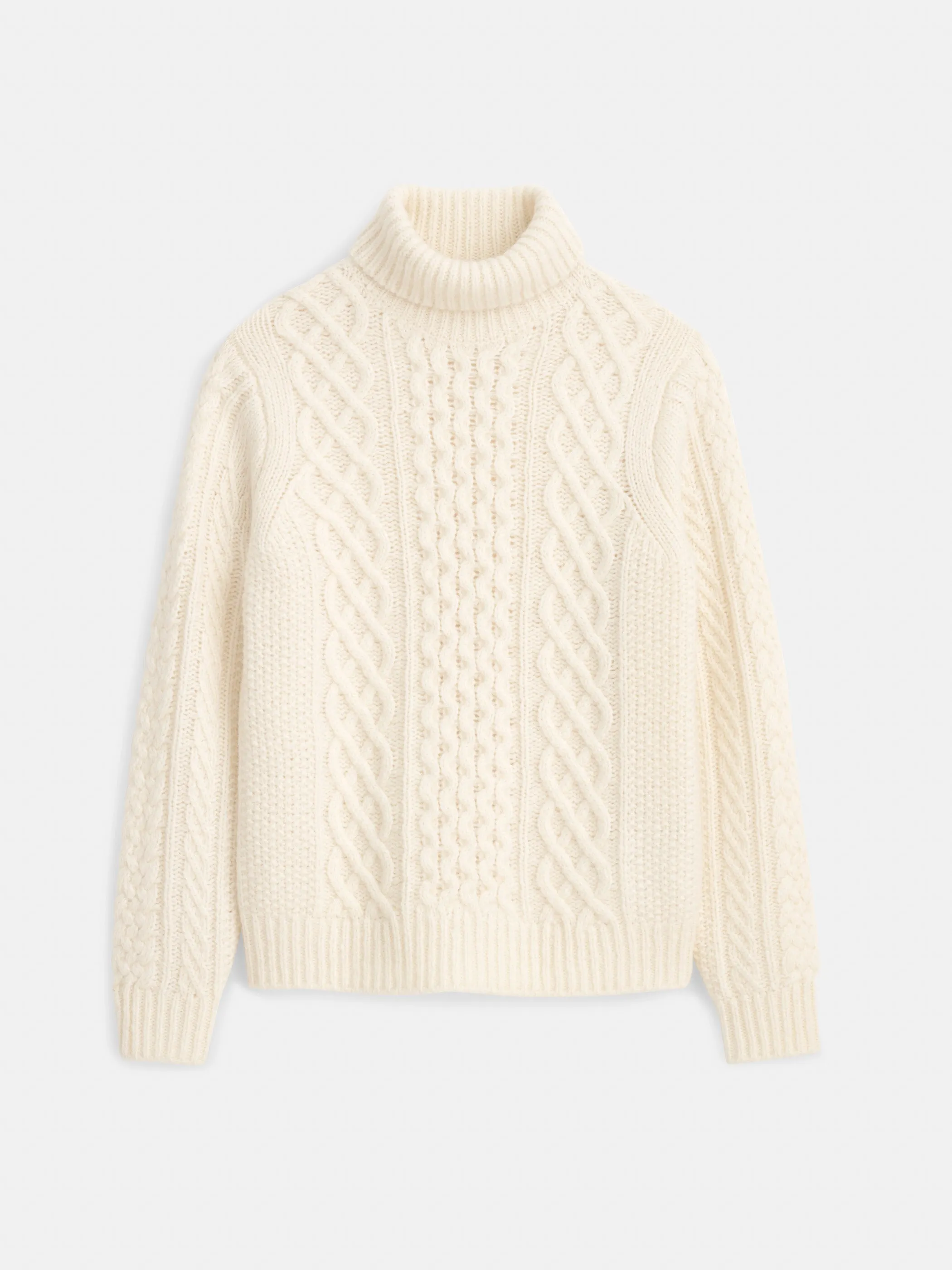 Fisherman Cable Turtleneck Sweater sold by Alex Mill