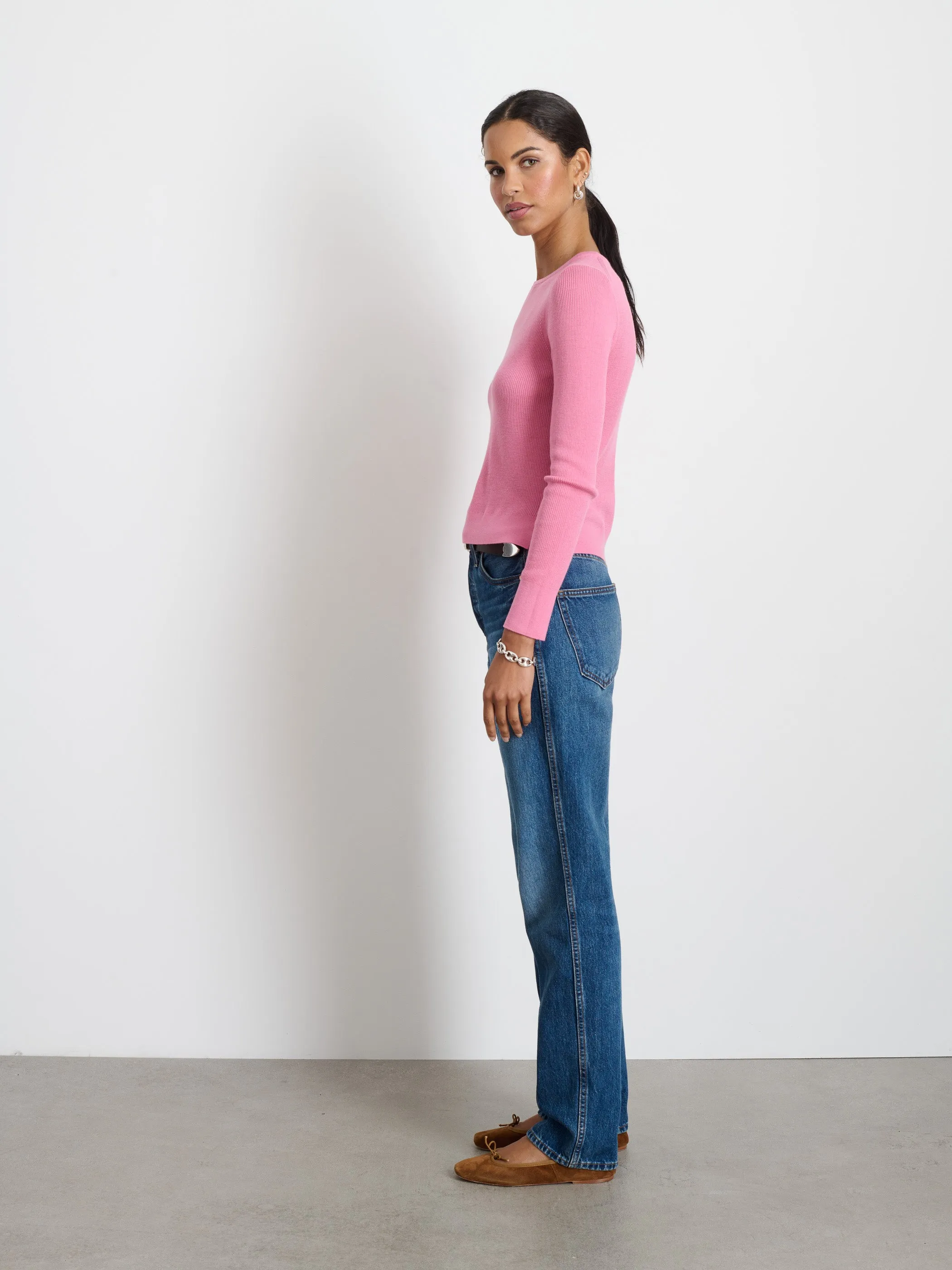 Ava Sweater Tee sold by Alex Mill product image thumbnail 4