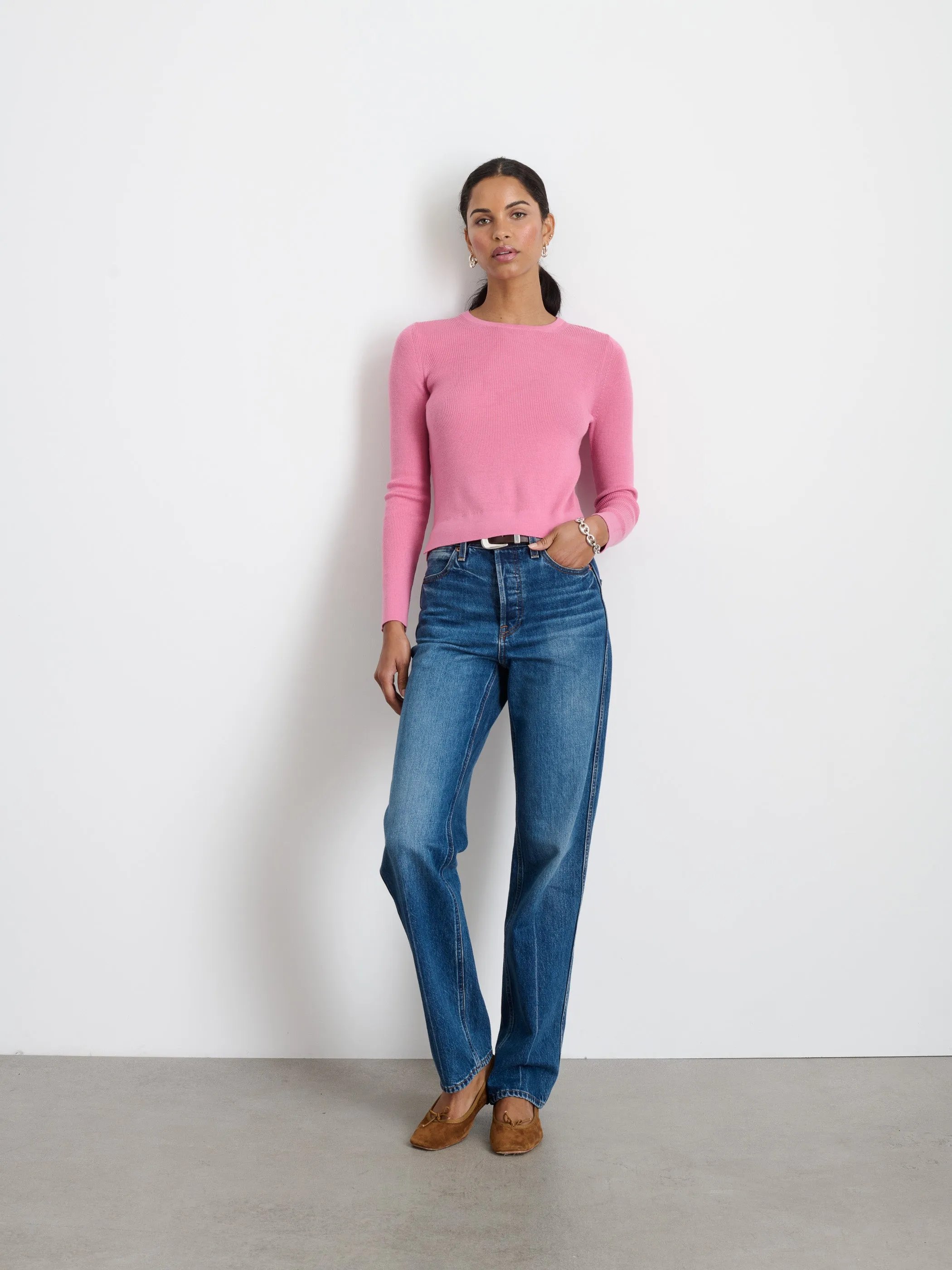 Ava Sweater Tee sold by Alex Mill product image thumbnail 3