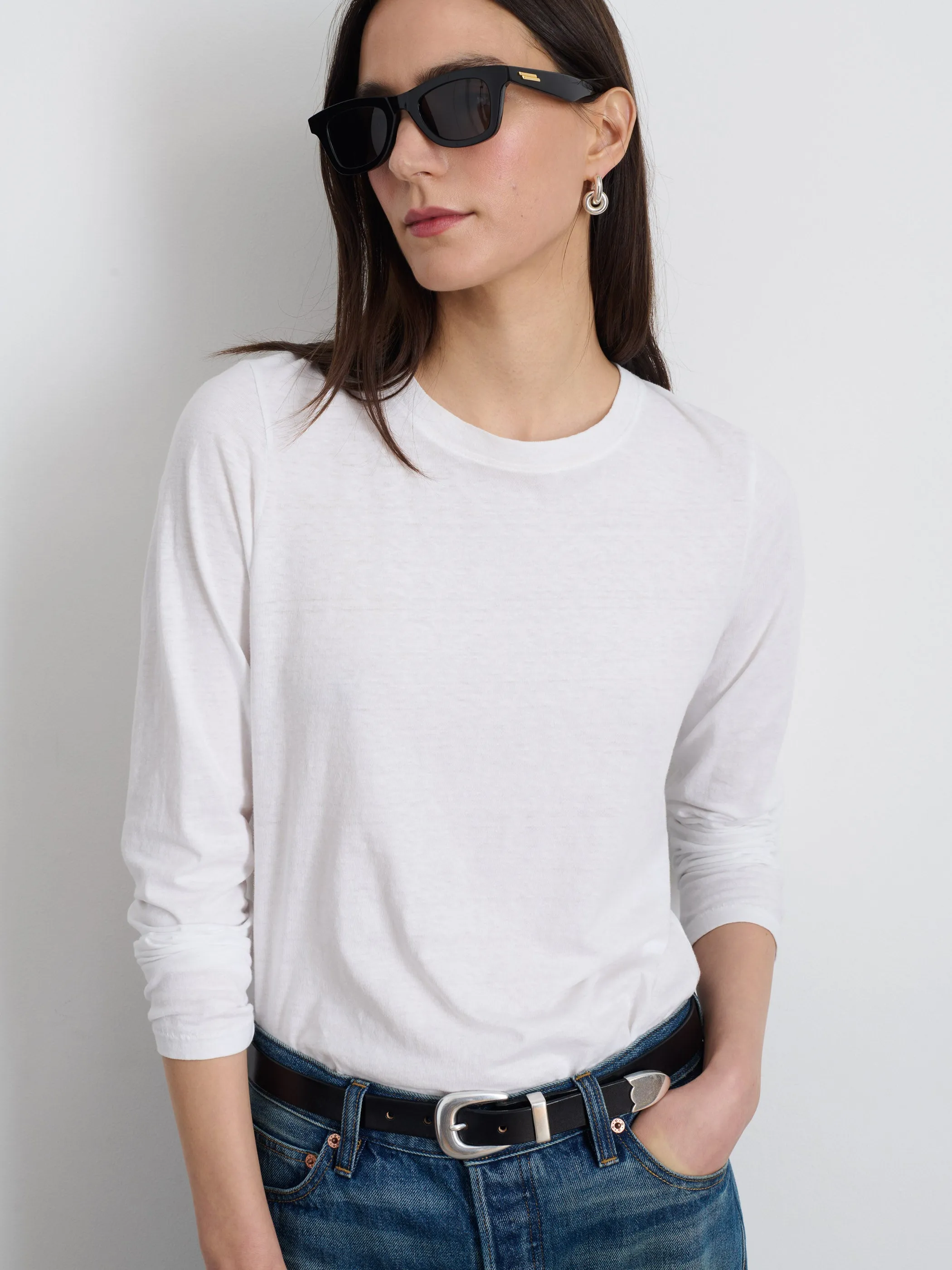 Long-Sleeve Prospect Tee sold by Alex Mill product image thumbnail 2