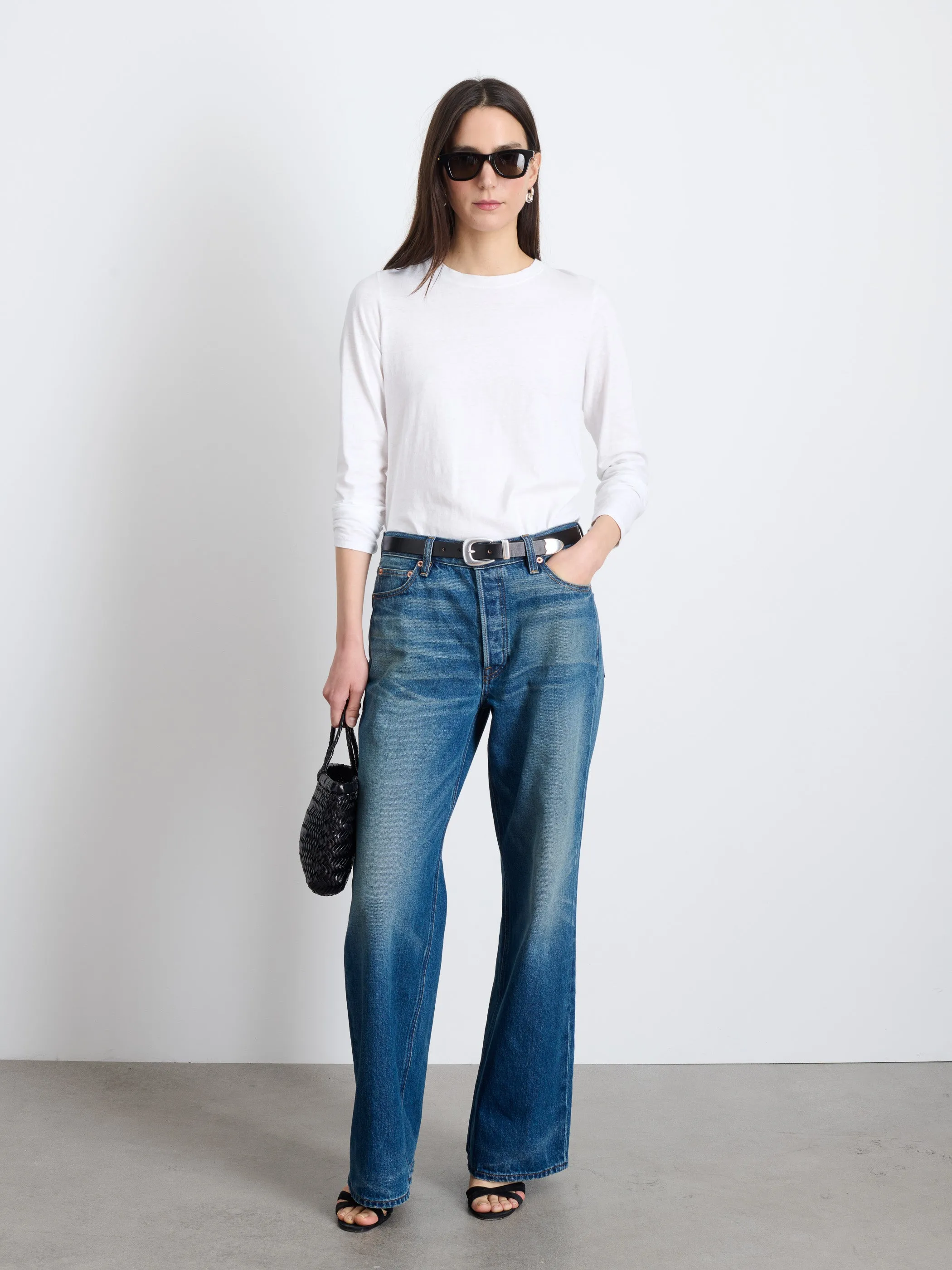 Long-Sleeve Prospect Tee sold by Alex Mill product image thumbnail 3