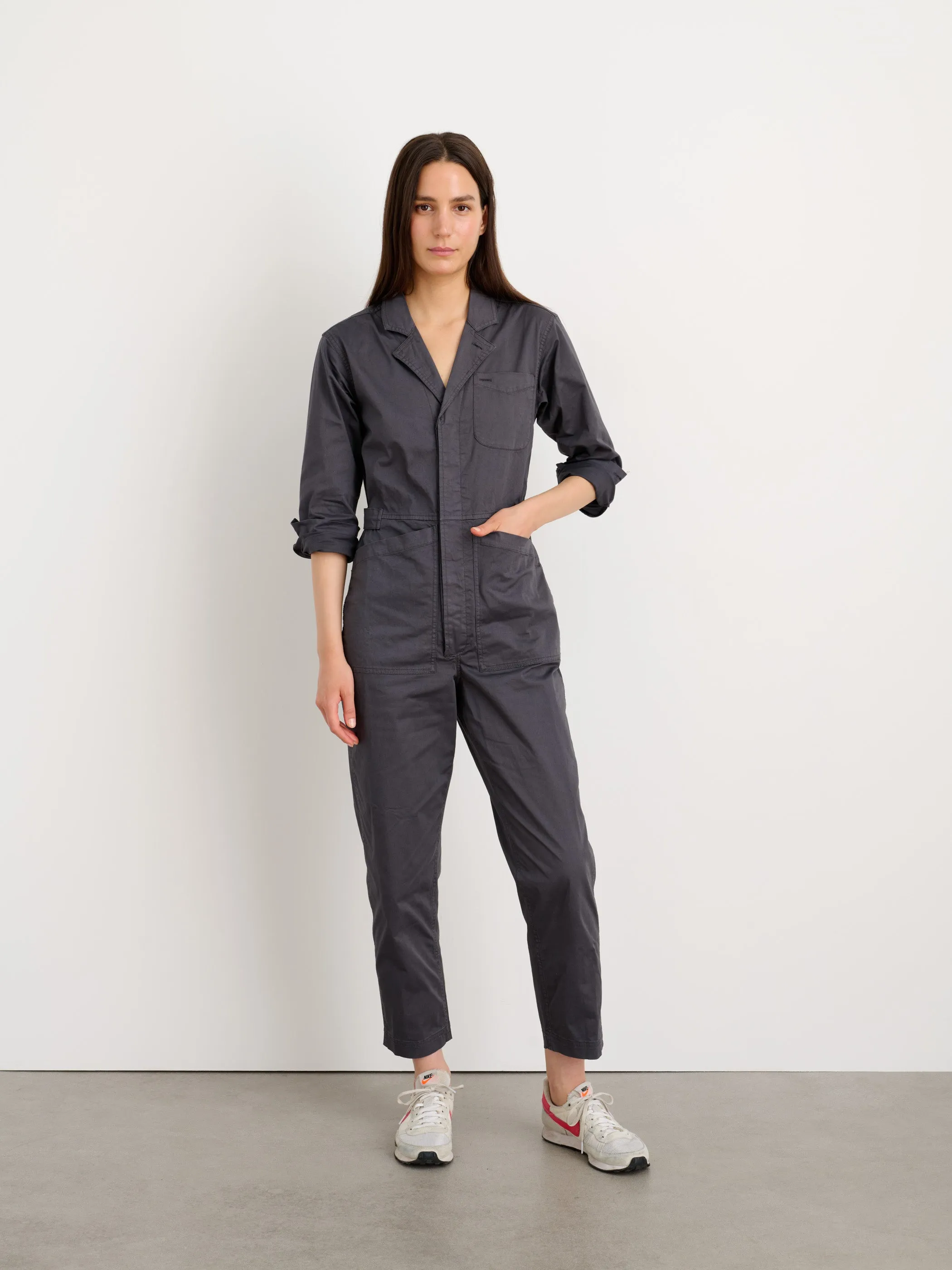 Standard Jumpsuit in Cotton Twill sold by Alex Mill product image thumbnail 2