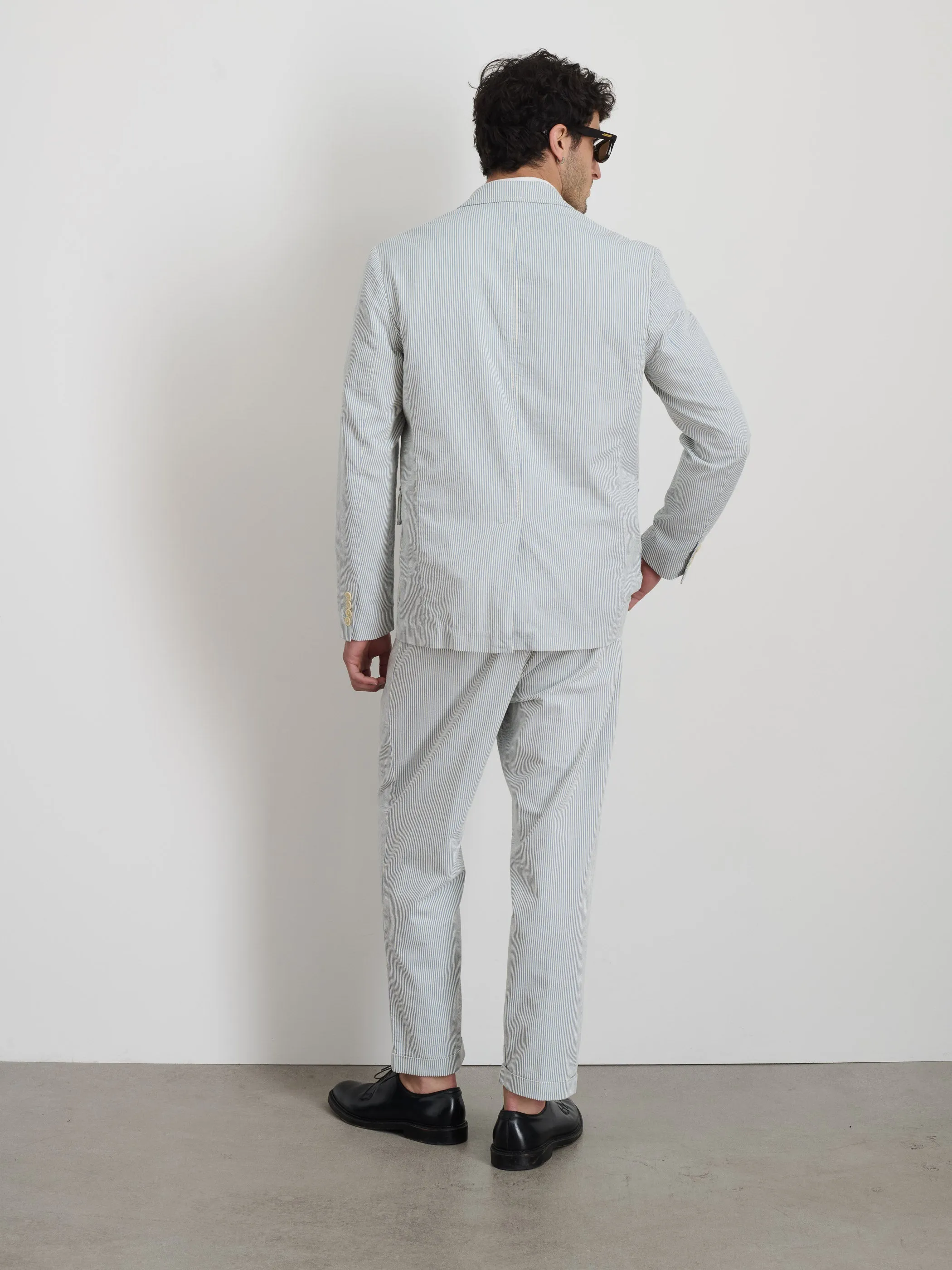 Mill Blazer In Seersucker sold by Alex Mill product image thumbnail 5
