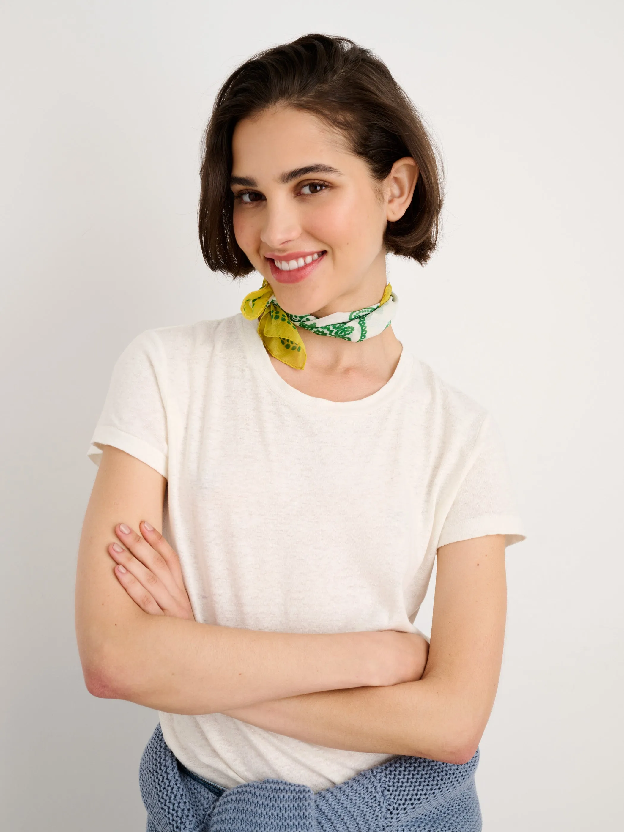 Prospect Tee in Linen sold by Alex Mill product image thumbnail 3