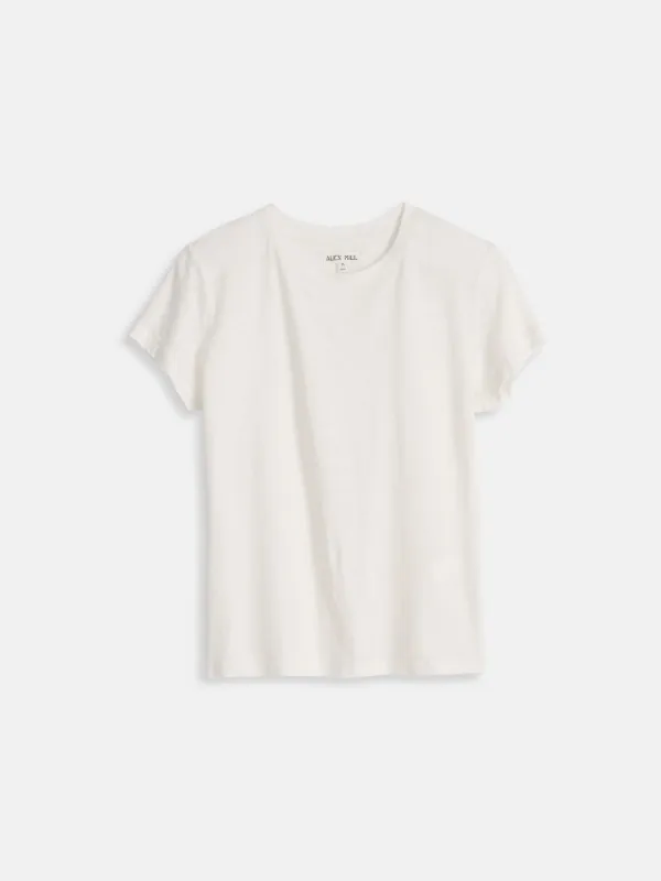 Prospect Tee in Linen sold by Alex Mill