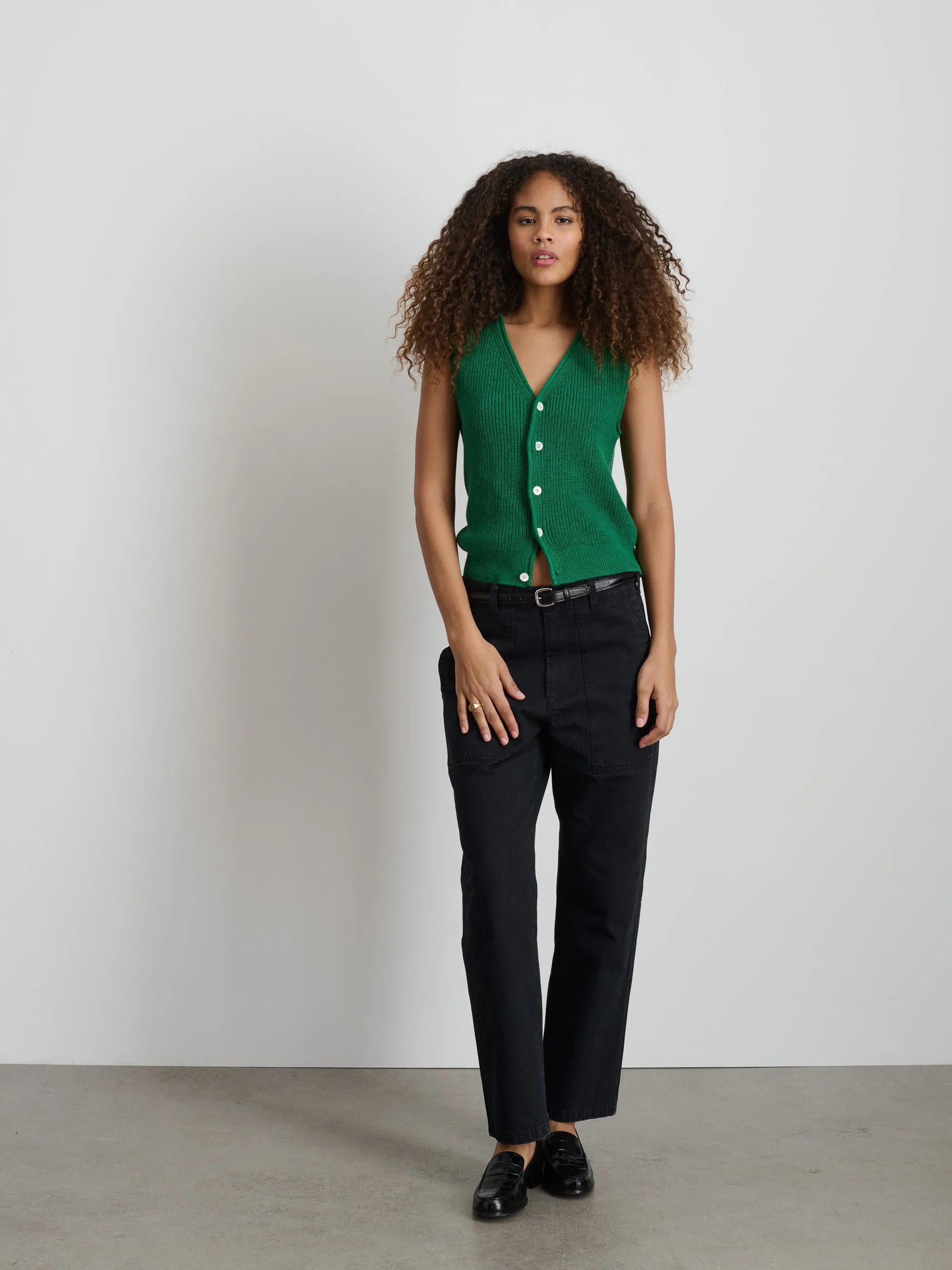 Eldridge Sweater Vest sold by Alex Mill product image thumbnail 3