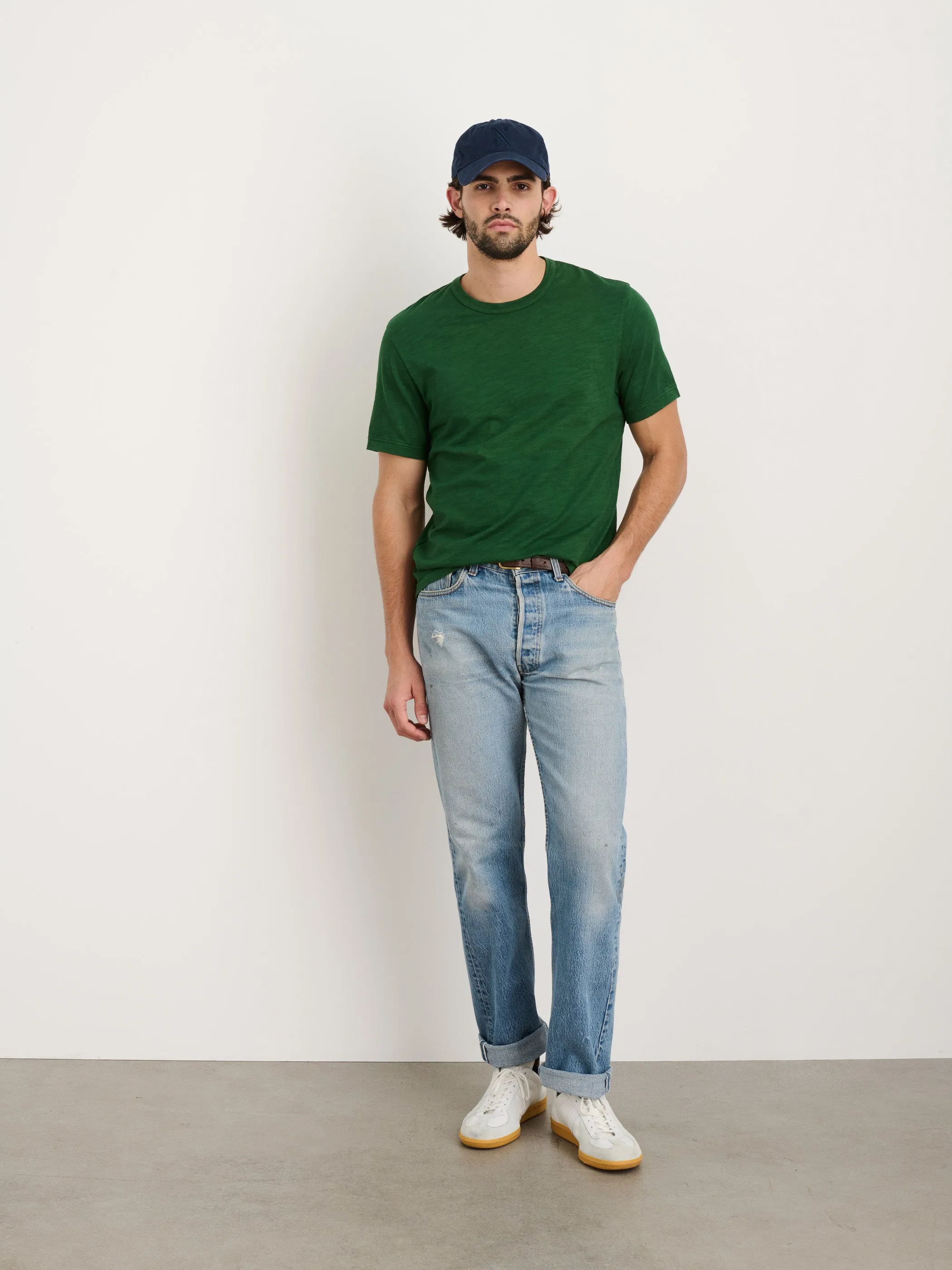 Standard T Shirt in Slub Cotton sold by Alex Mill product image thumbnail 2
