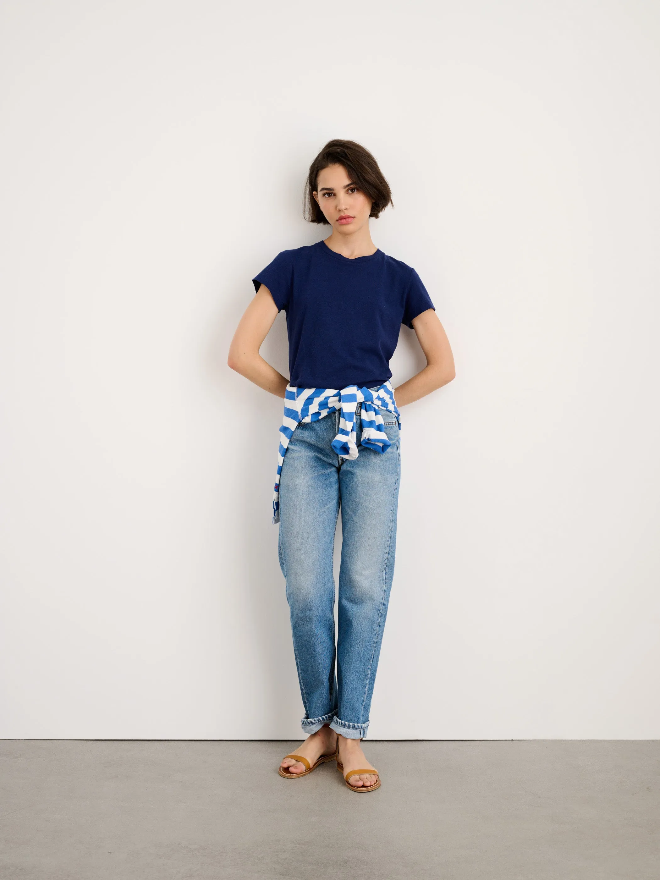Prospect Tee in Linen sold by Alex Mill product image thumbnail 3