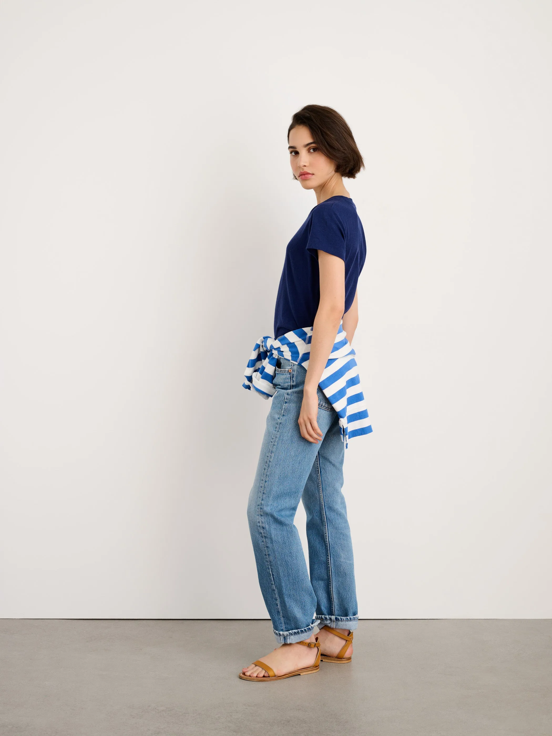Prospect Tee in Linen sold by Alex Mill product image thumbnail 5