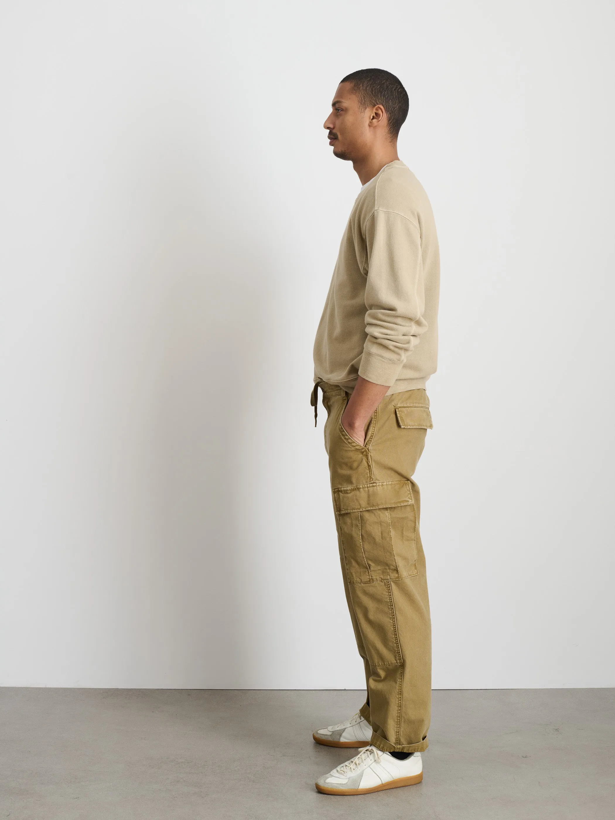 Pull On Cargo Pant In Canvas sold by Alex Mill product image thumbnail 5