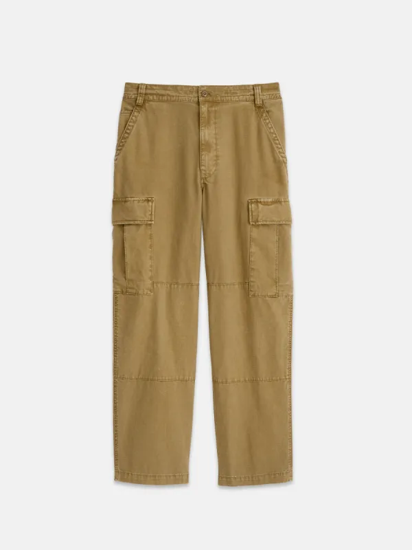 Pull On Cargo Pant In Canvas sold by Alex Mill
