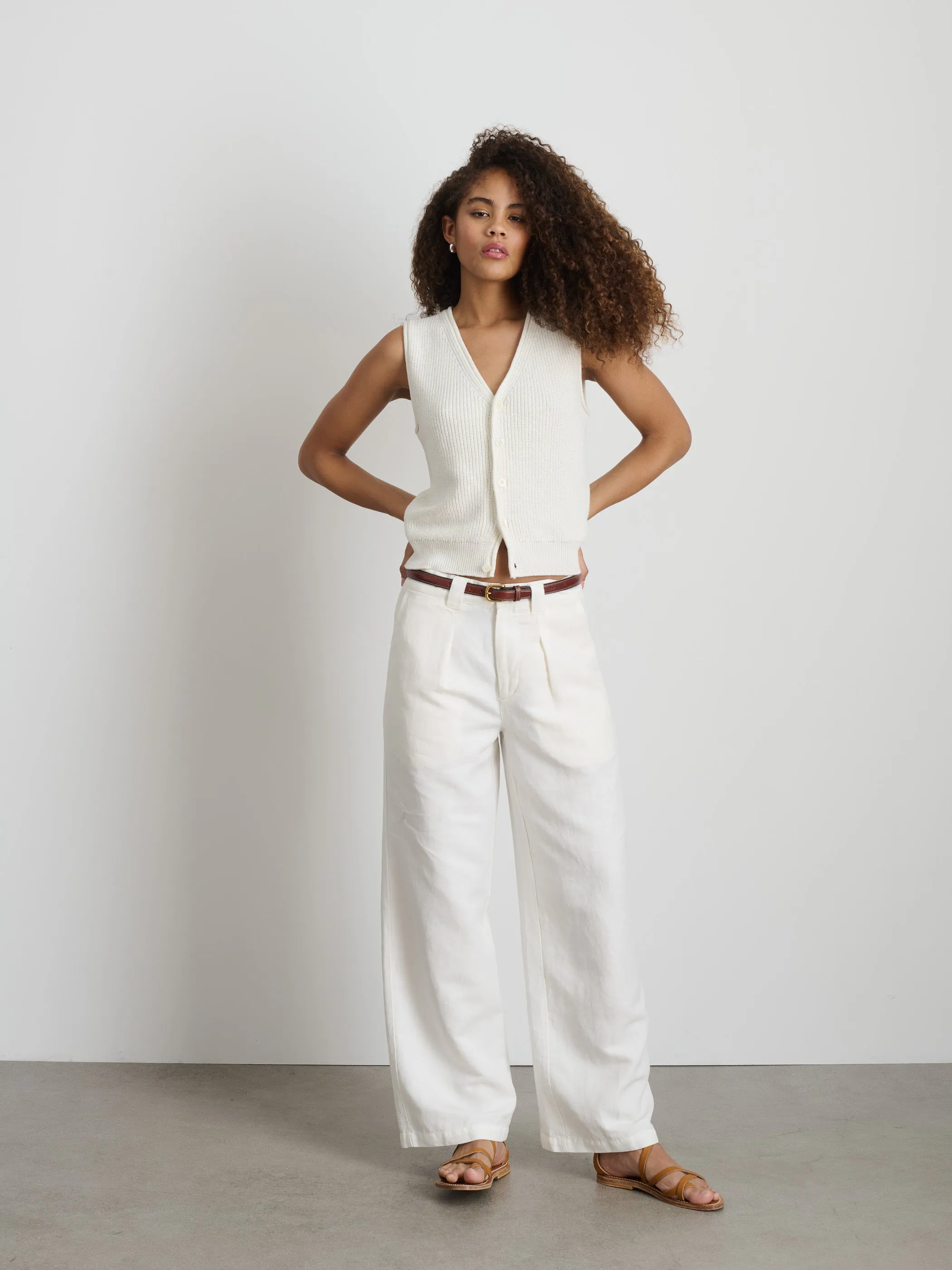 Eldridge Sweater Vest sold by Alex Mill product image thumbnail 3