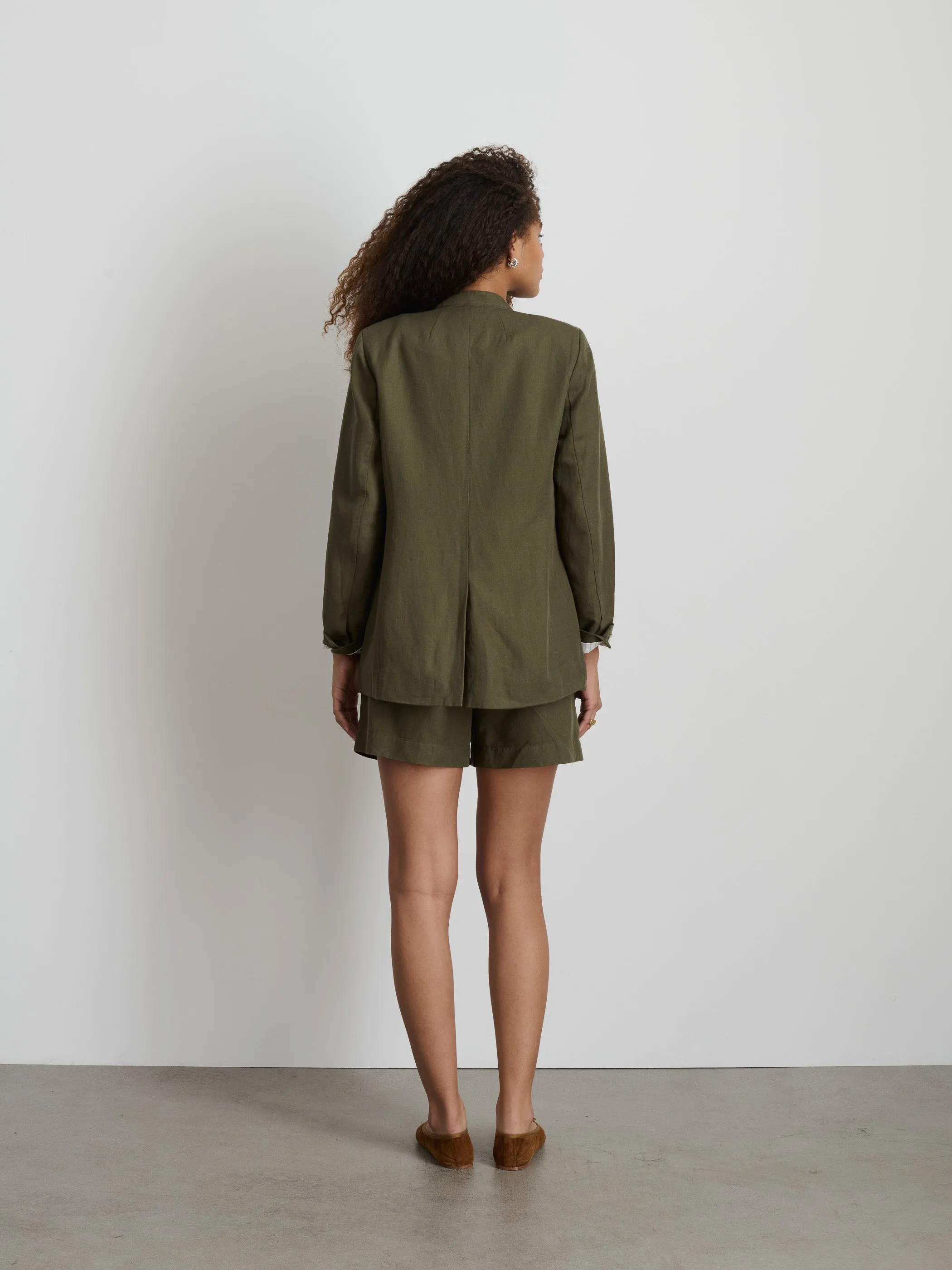 Madeline Blazer in Twill sold by Alex Mill product image thumbnail 5