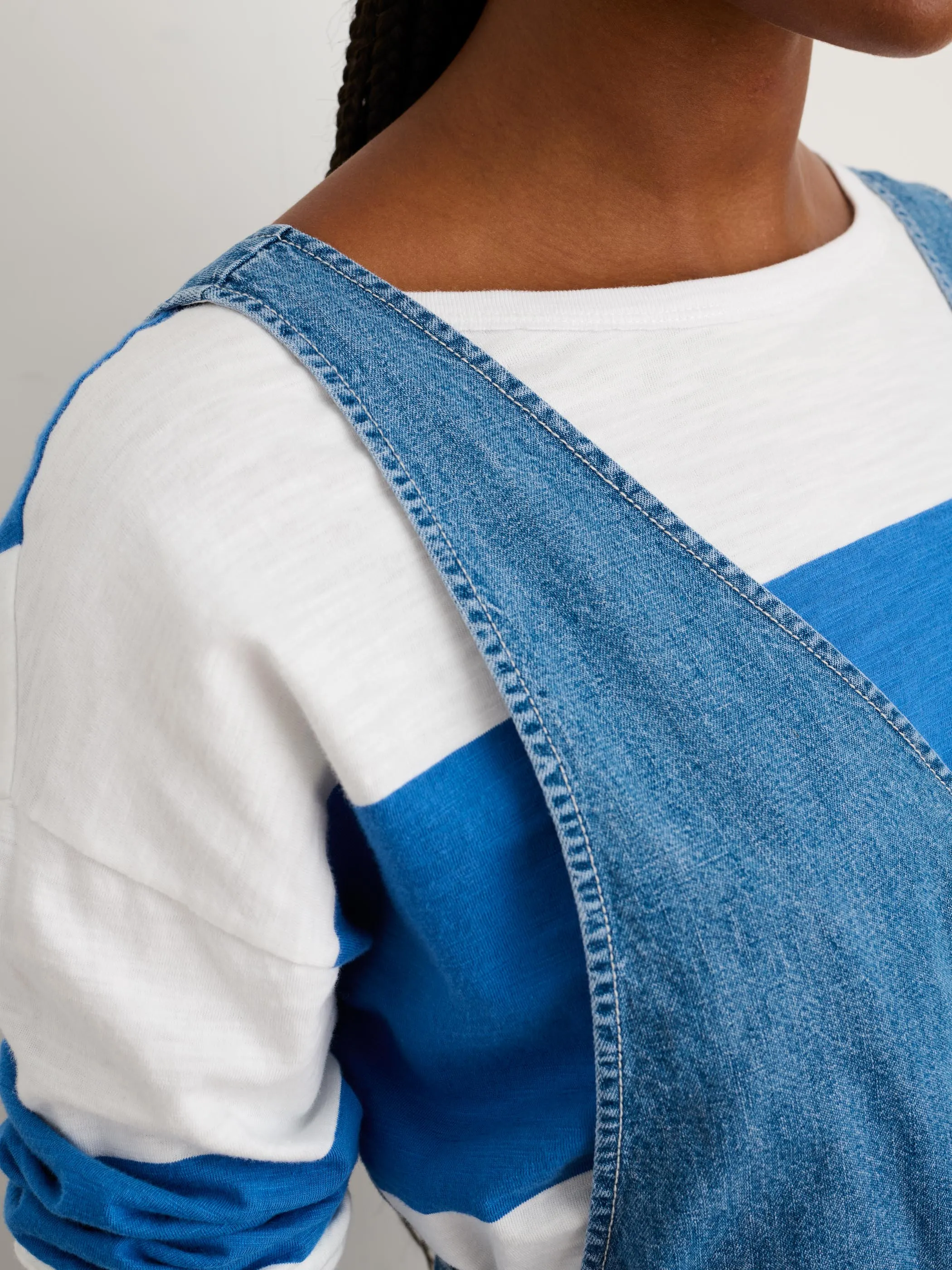 Ollie Overall in Denim sold by Alex Mill product image thumbnail 5