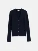 V-Neck Ribbed Cardigan sold by Alex Mill