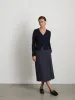 V-Neck Ribbed Cardigan sold by Alex Mill