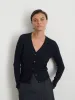 V-Neck Ribbed Cardigan sold by Alex Mill