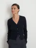 V-Neck Ribbed Cardigan sold by Alex Mill