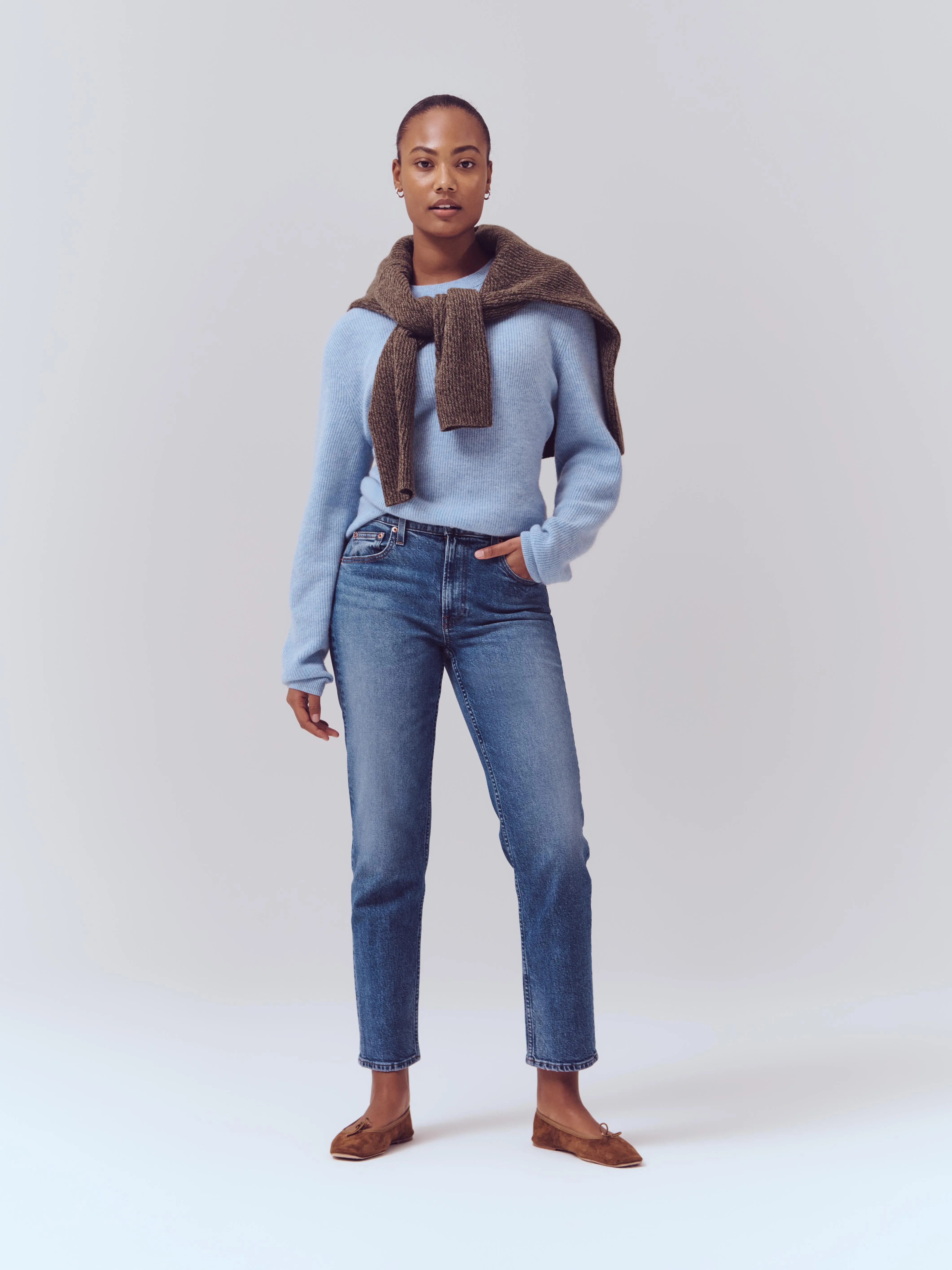 The Amber Mid Rise Slim sold by Alex Mill product image thumbnail 2