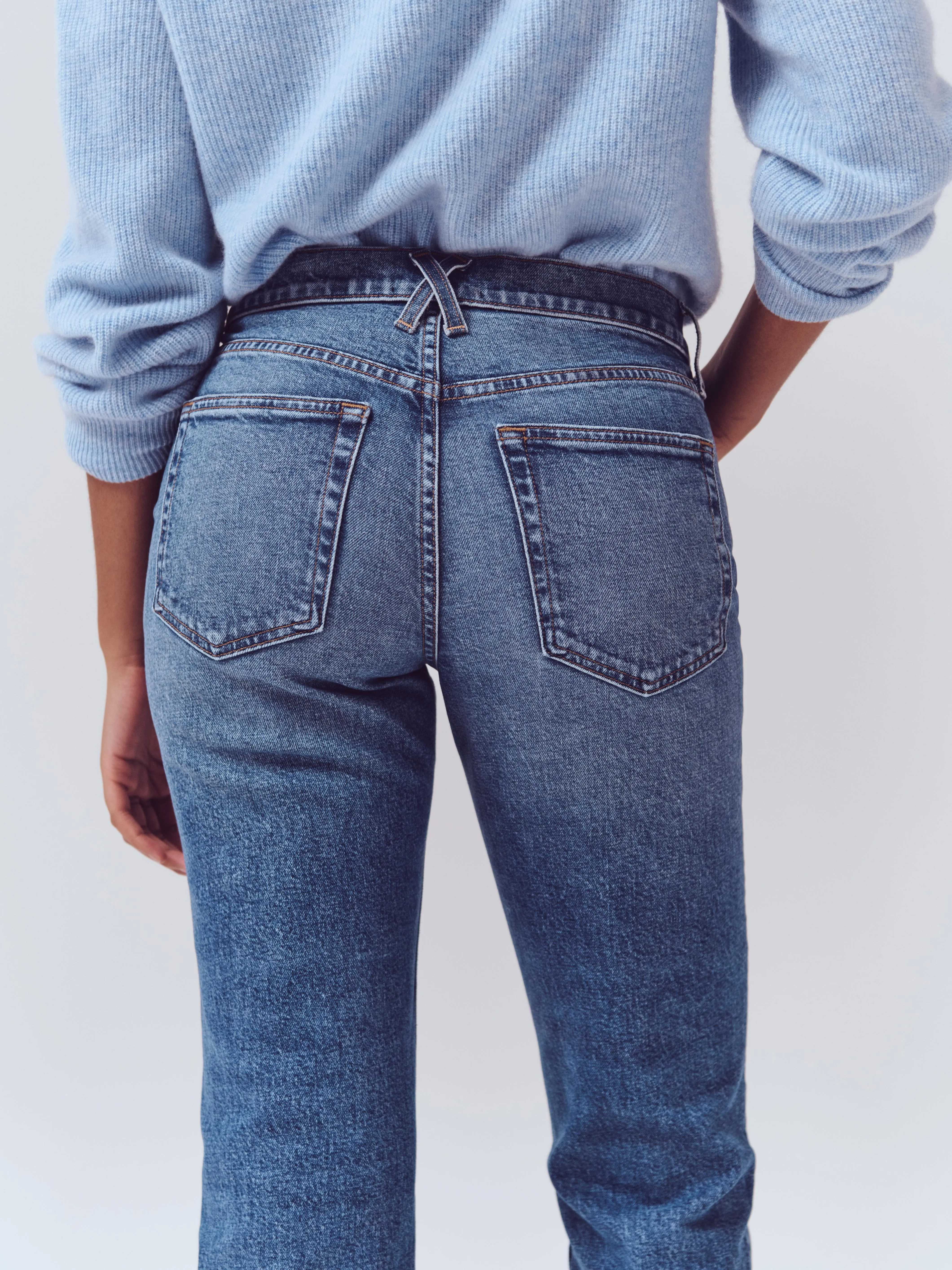 The Amber Mid Rise Slim sold by Alex Mill product image thumbnail 4